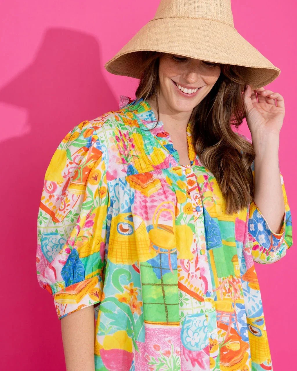 Abigail Dress in Van Gogh - Image 5