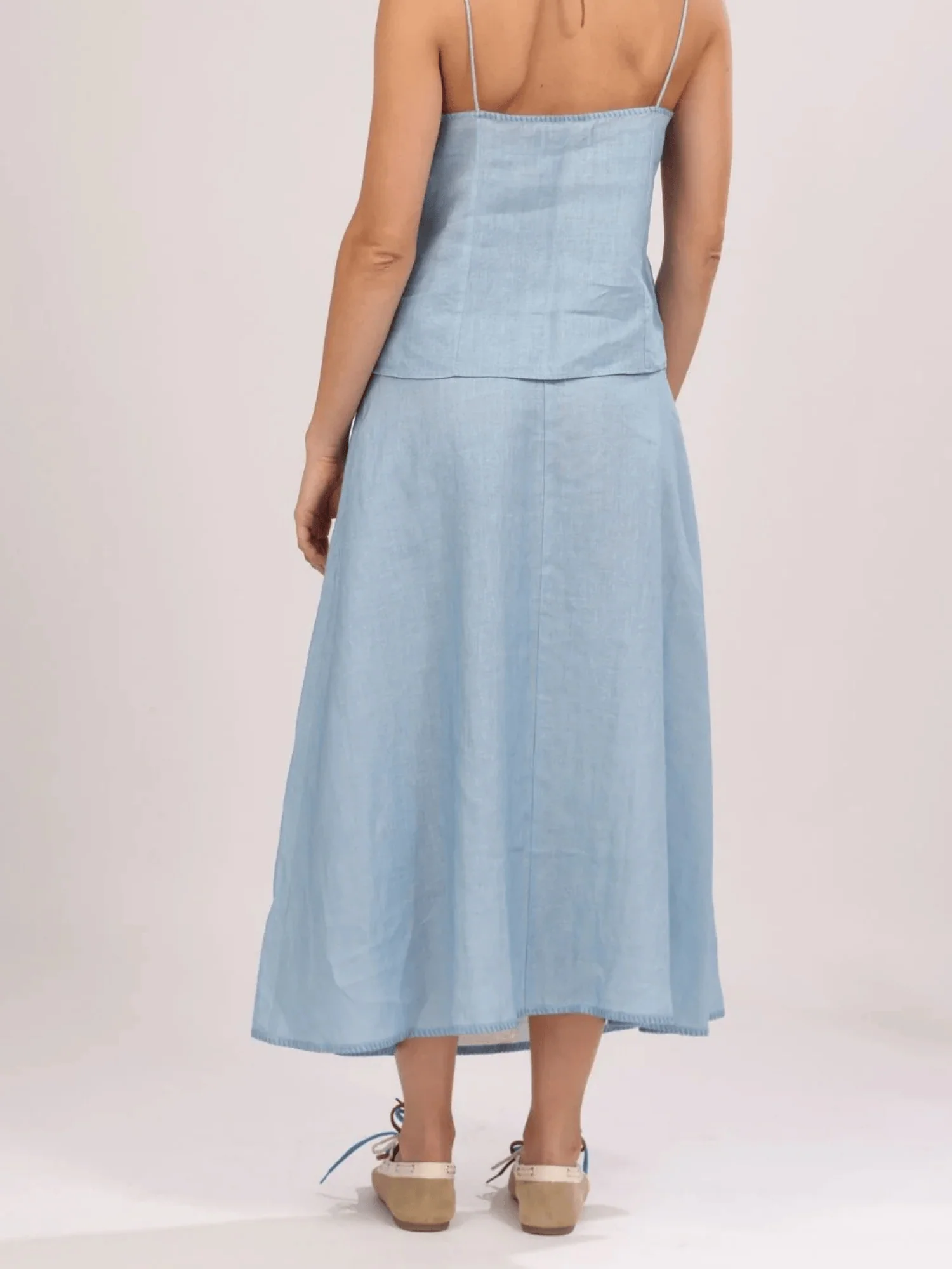 Africa Light Blue Skirt - Image 6