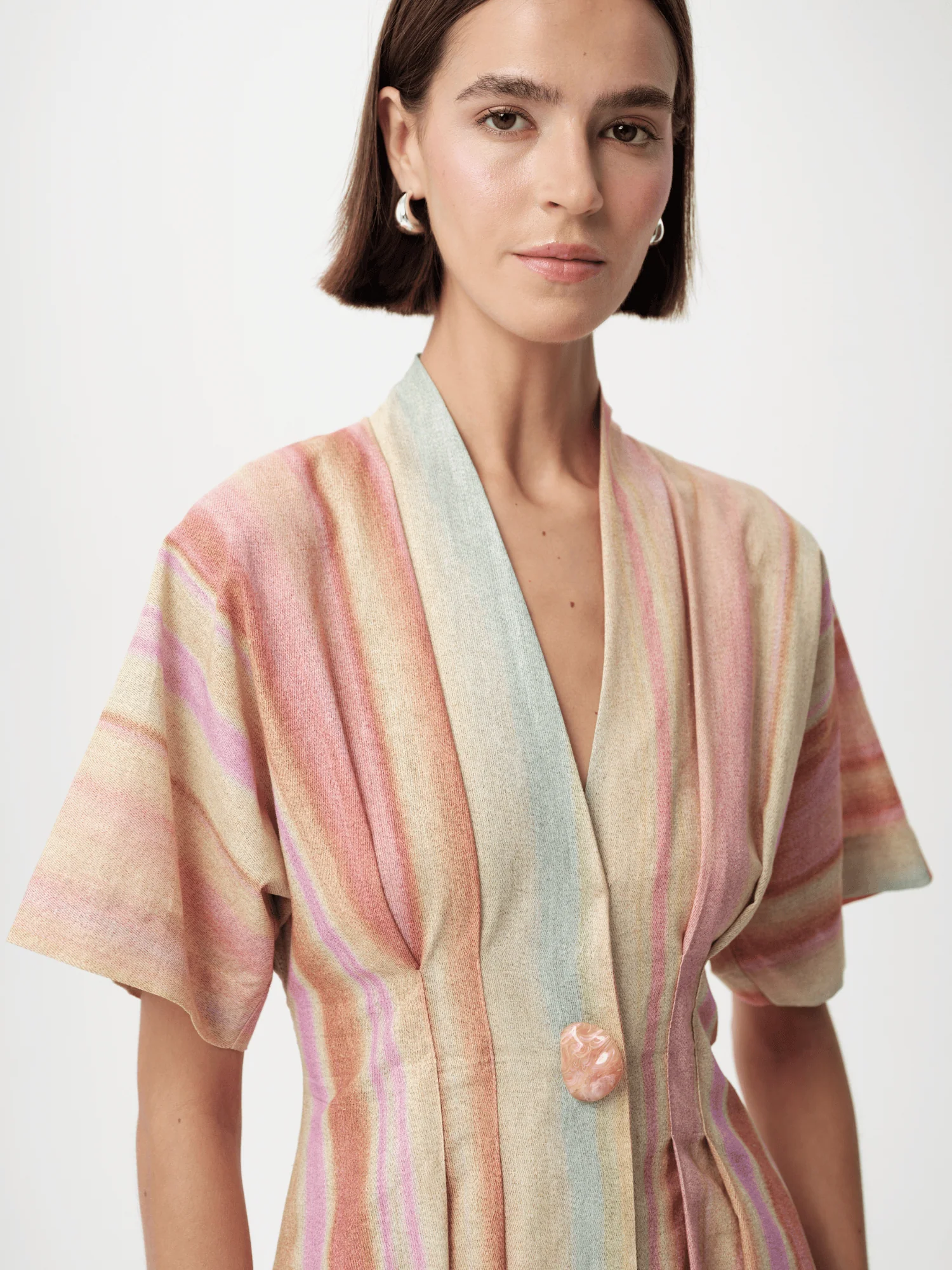 Angilia Dress in Multicolor - Image 3