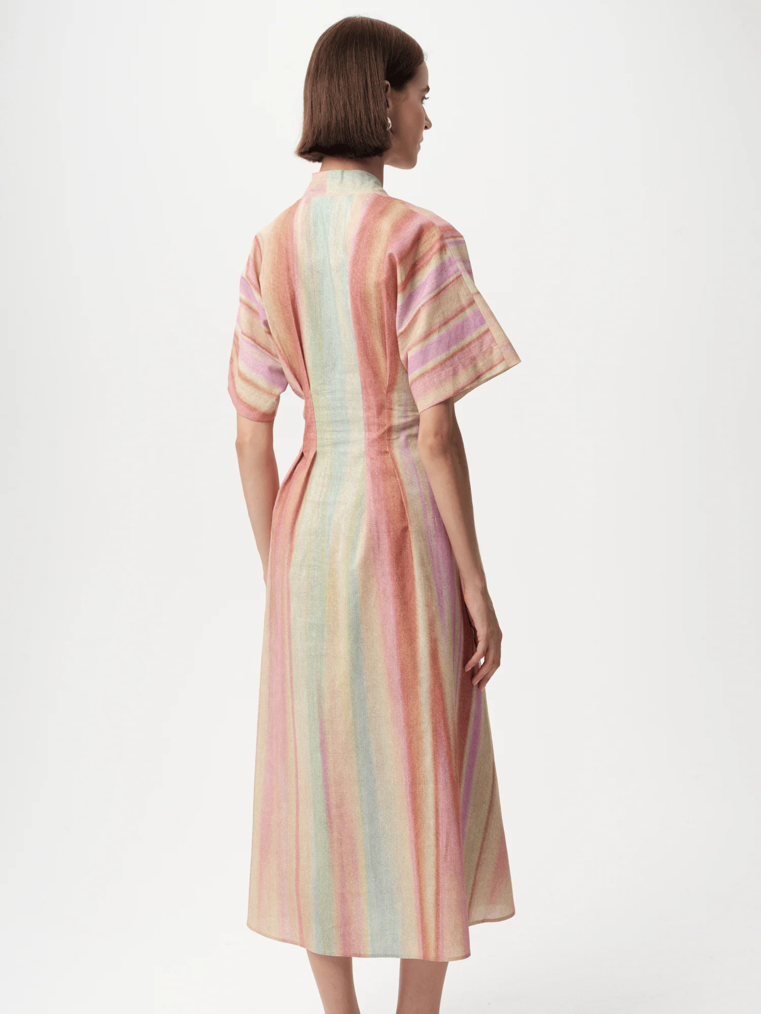 Angilia Dress in Multicolor - Image 4