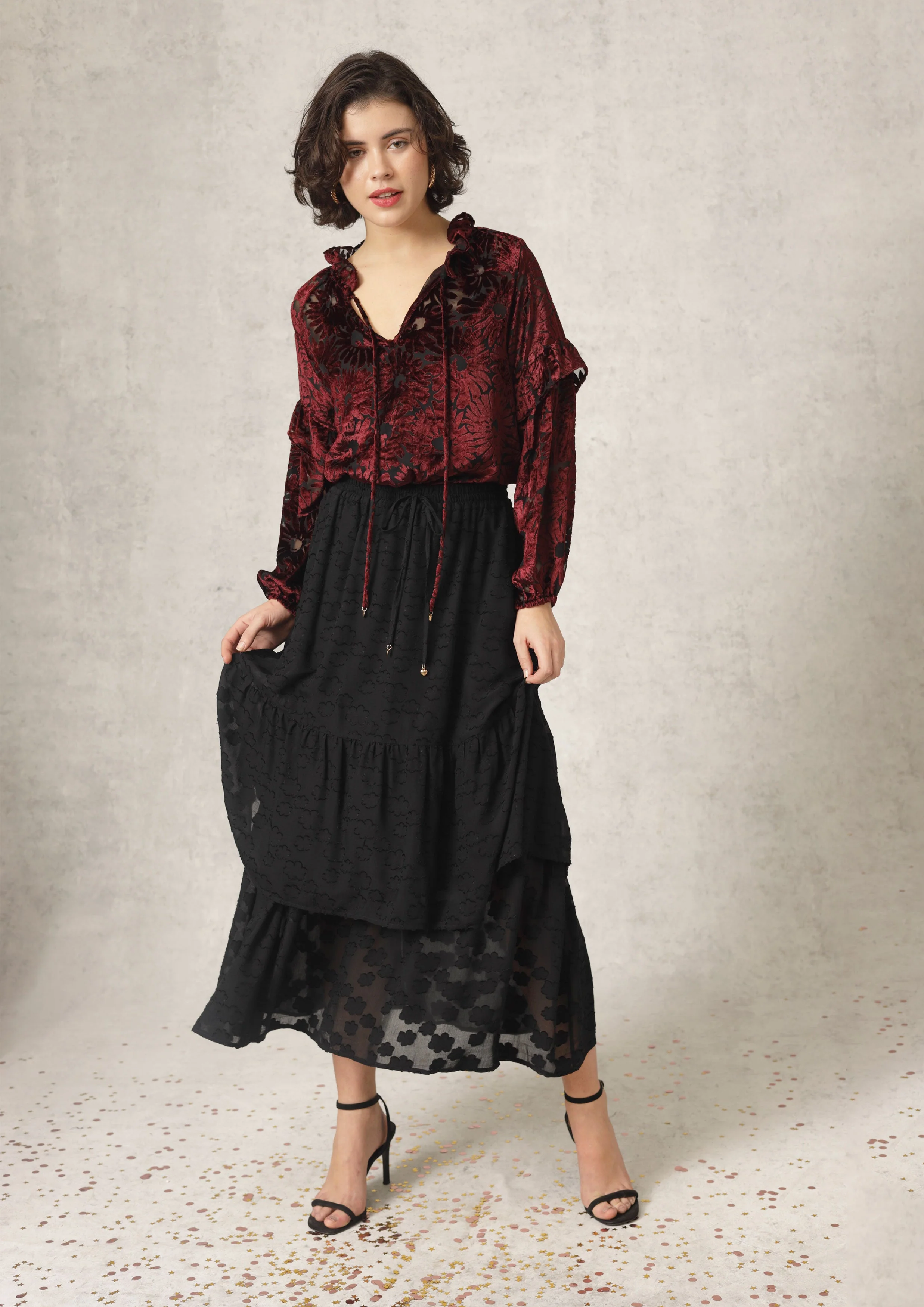 Annia Skirt in Black - Image 5