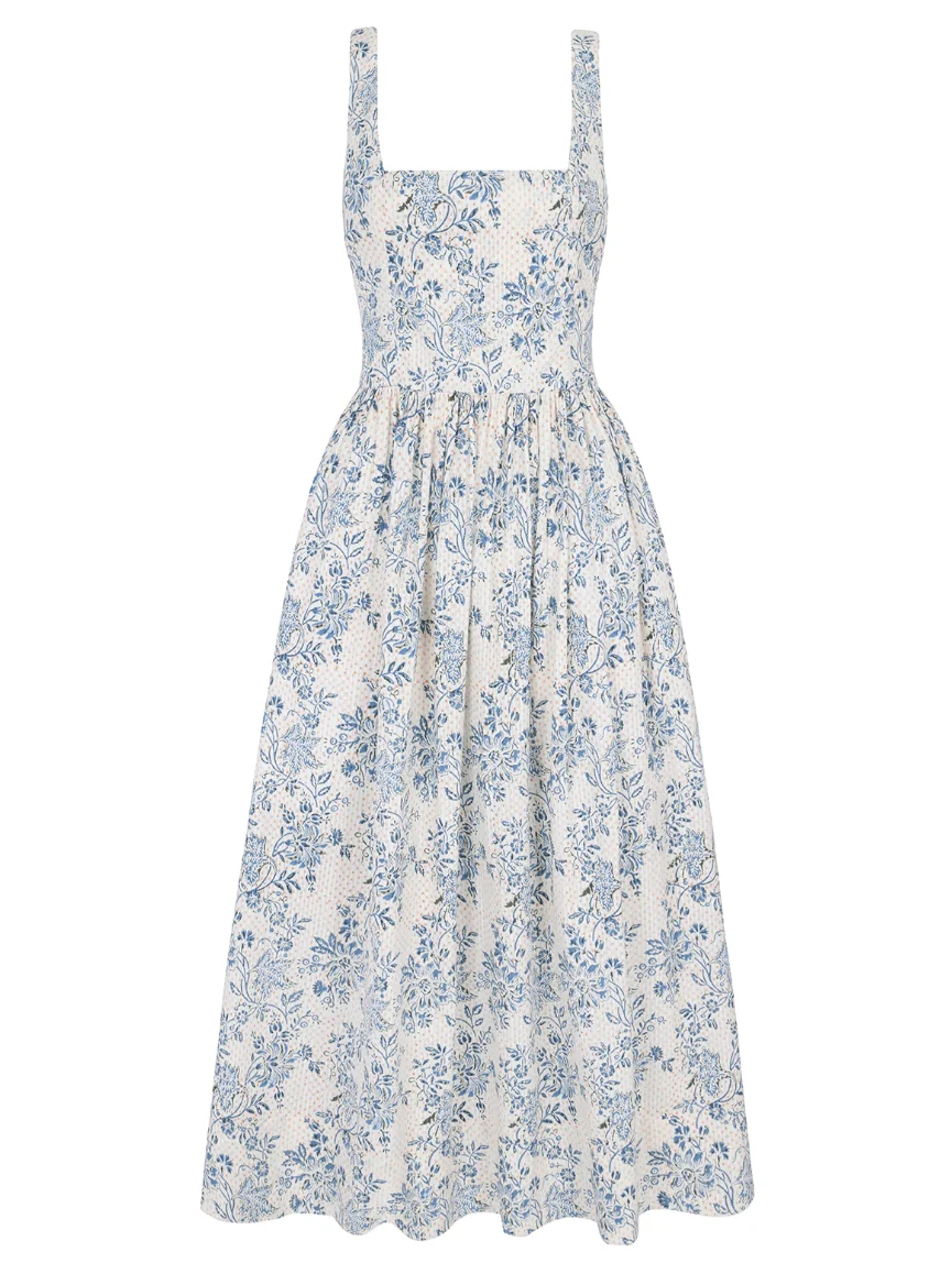 Argo Dress in Chintz Trail - Image 4