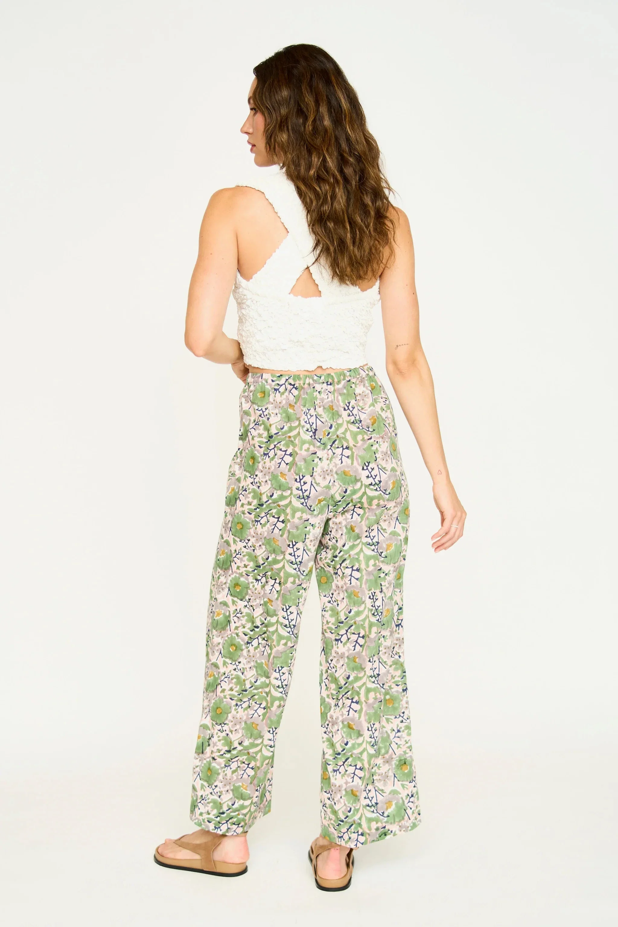 Baden Pant in Lavender Bloom - Image 4