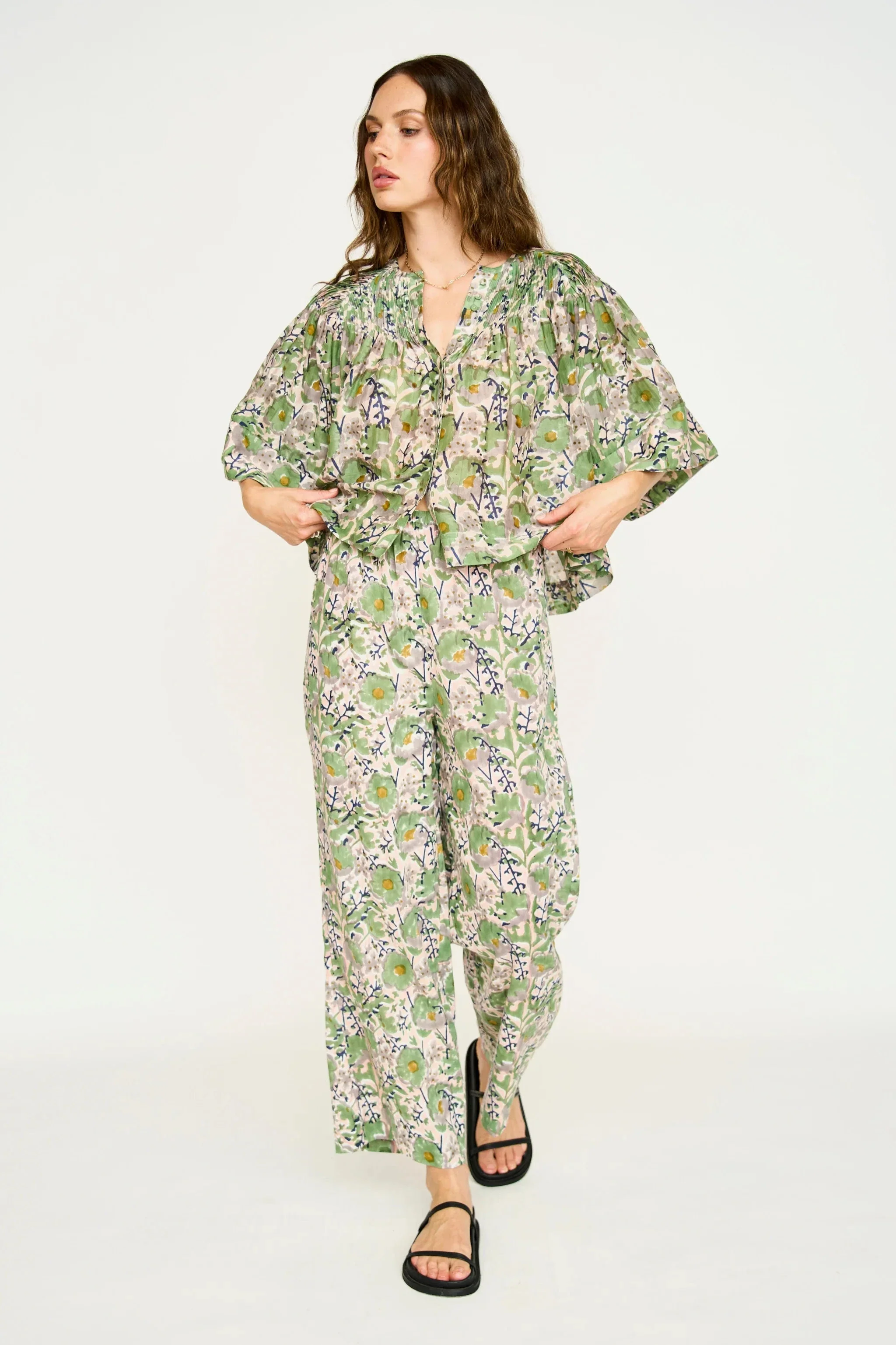 Baden Pant in Lavender Bloom - Image 5