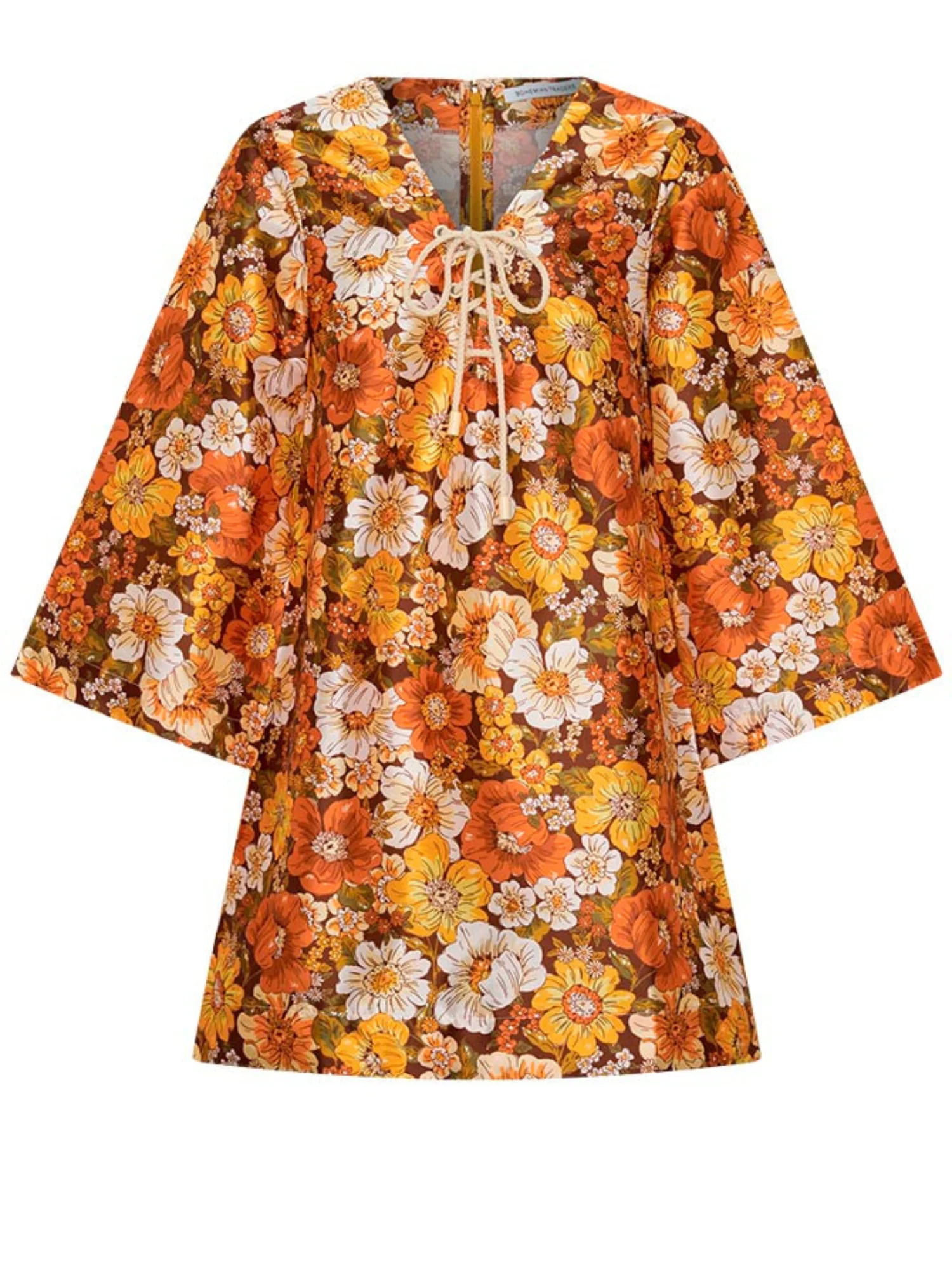 Blair Shift Mini Dress in Multi - Image 7