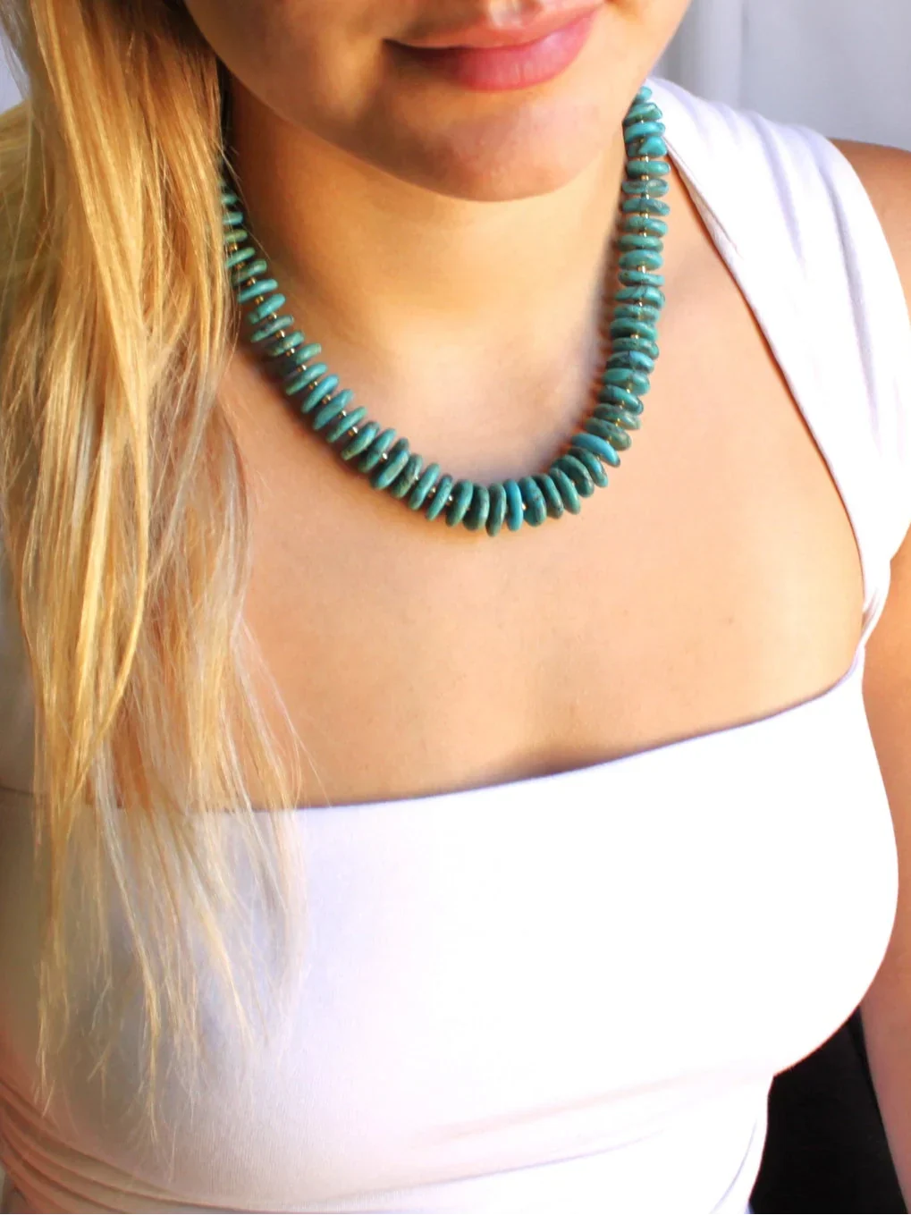Canyon Water Turquoise Necklace