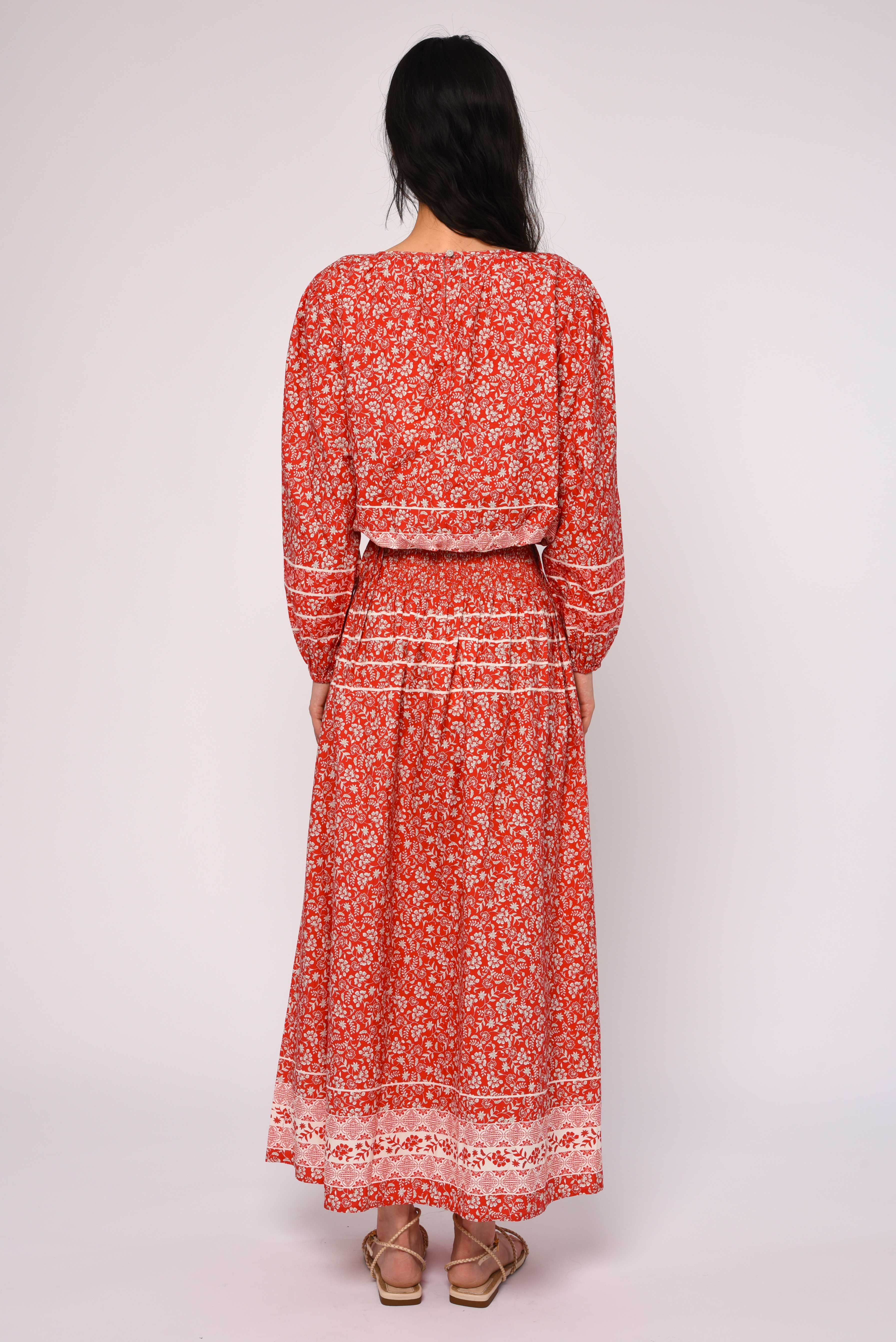 Cara Skirt in Rosemary Dreamscape - Image 3