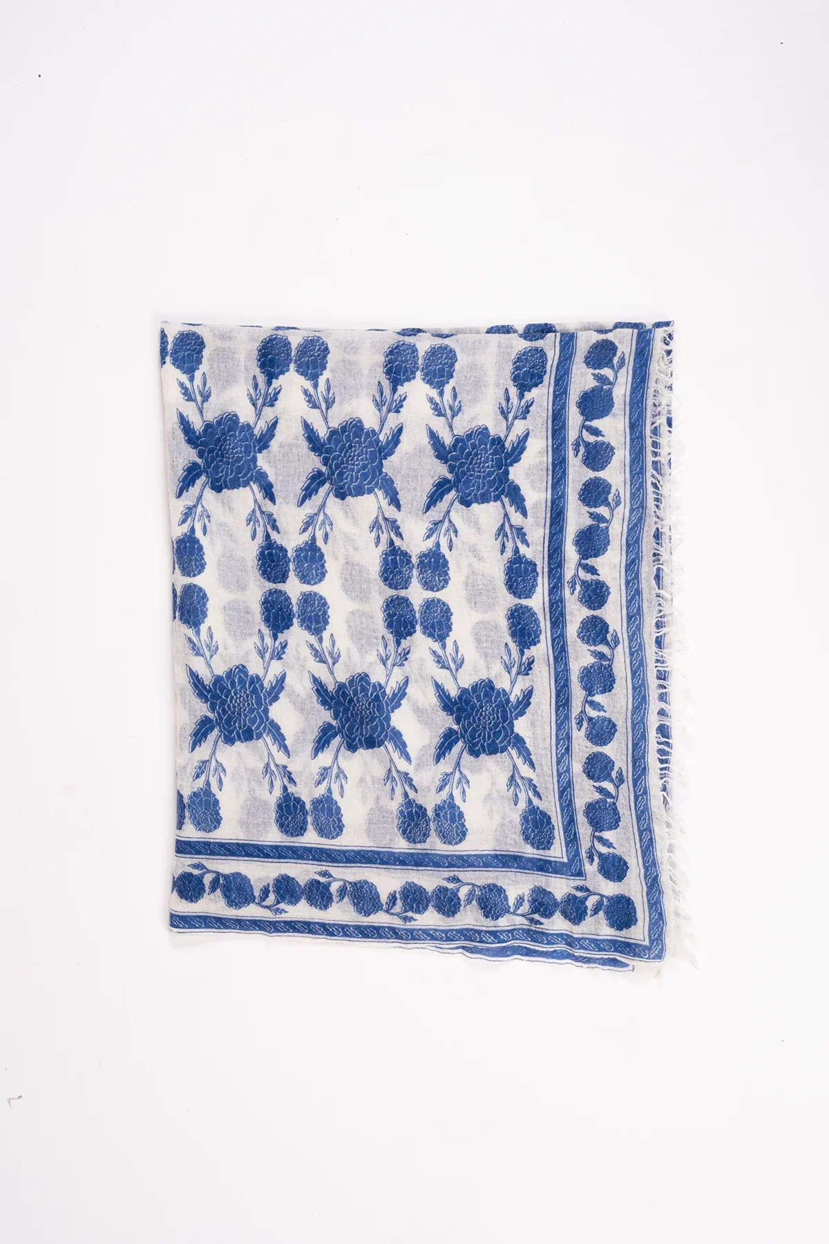 Cashmere Pashmina | Marigold Trellis - Image 6