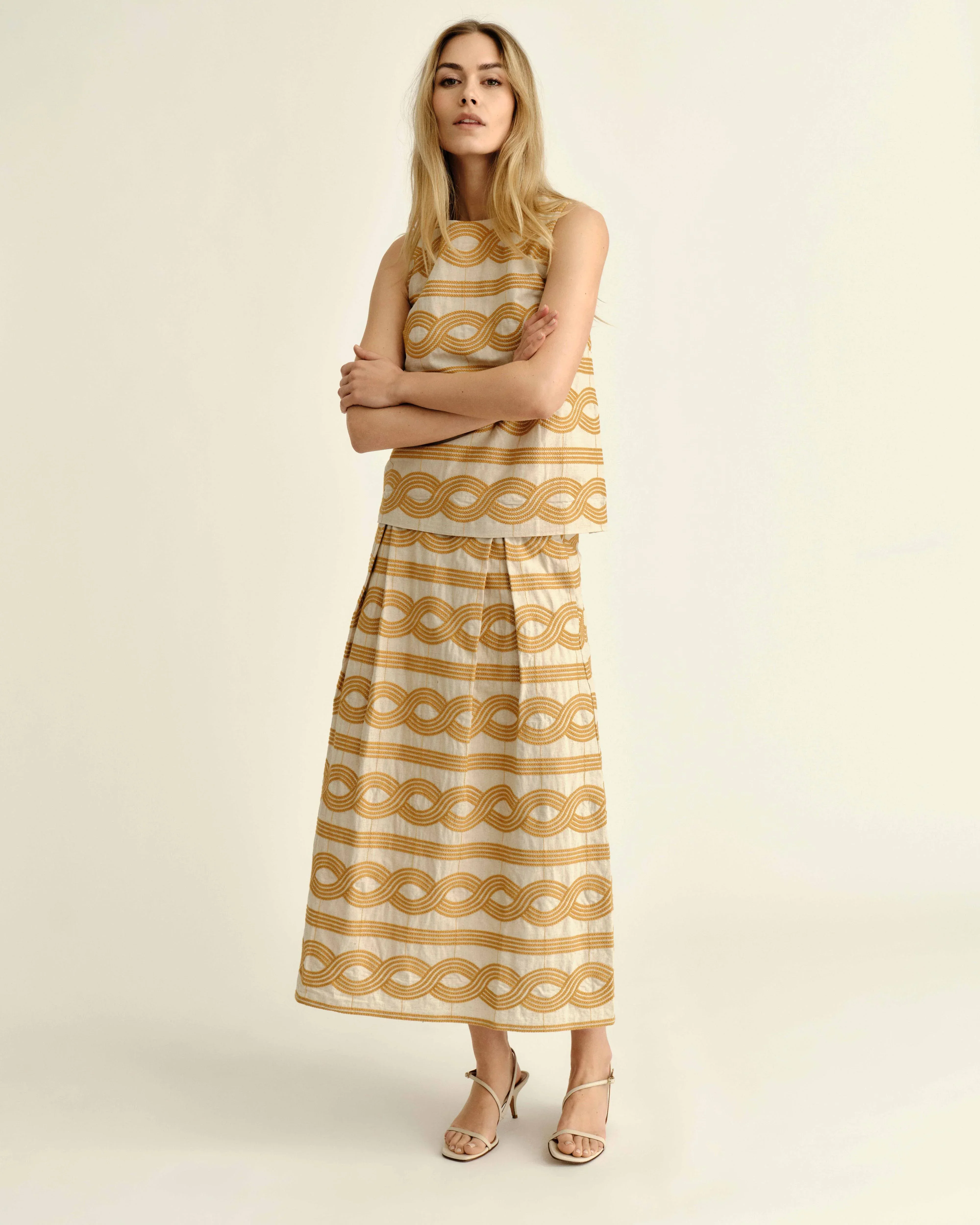 Celeste Tank in Goldenrod - Image 3