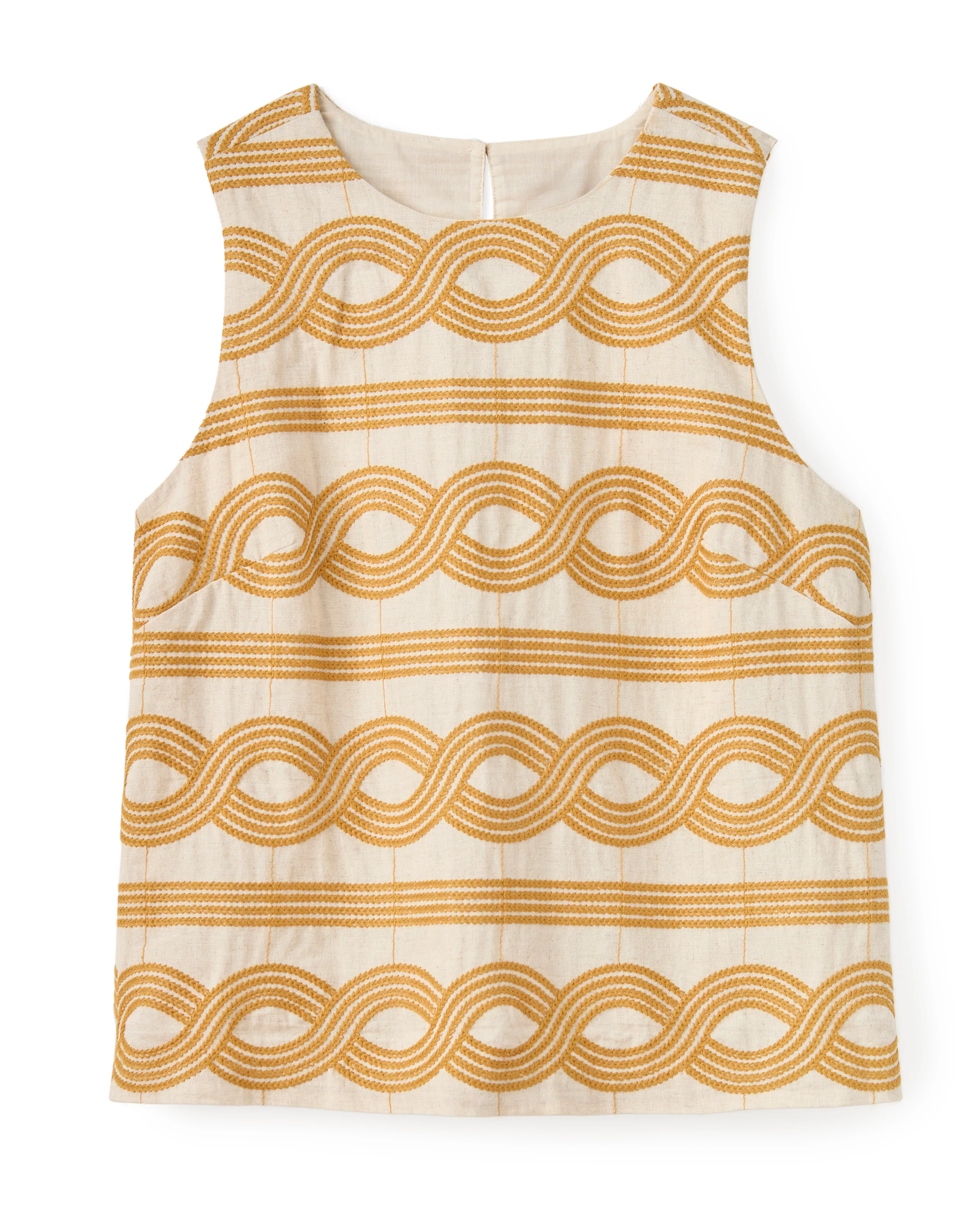 Celeste Tank in Goldenrod - Image 4