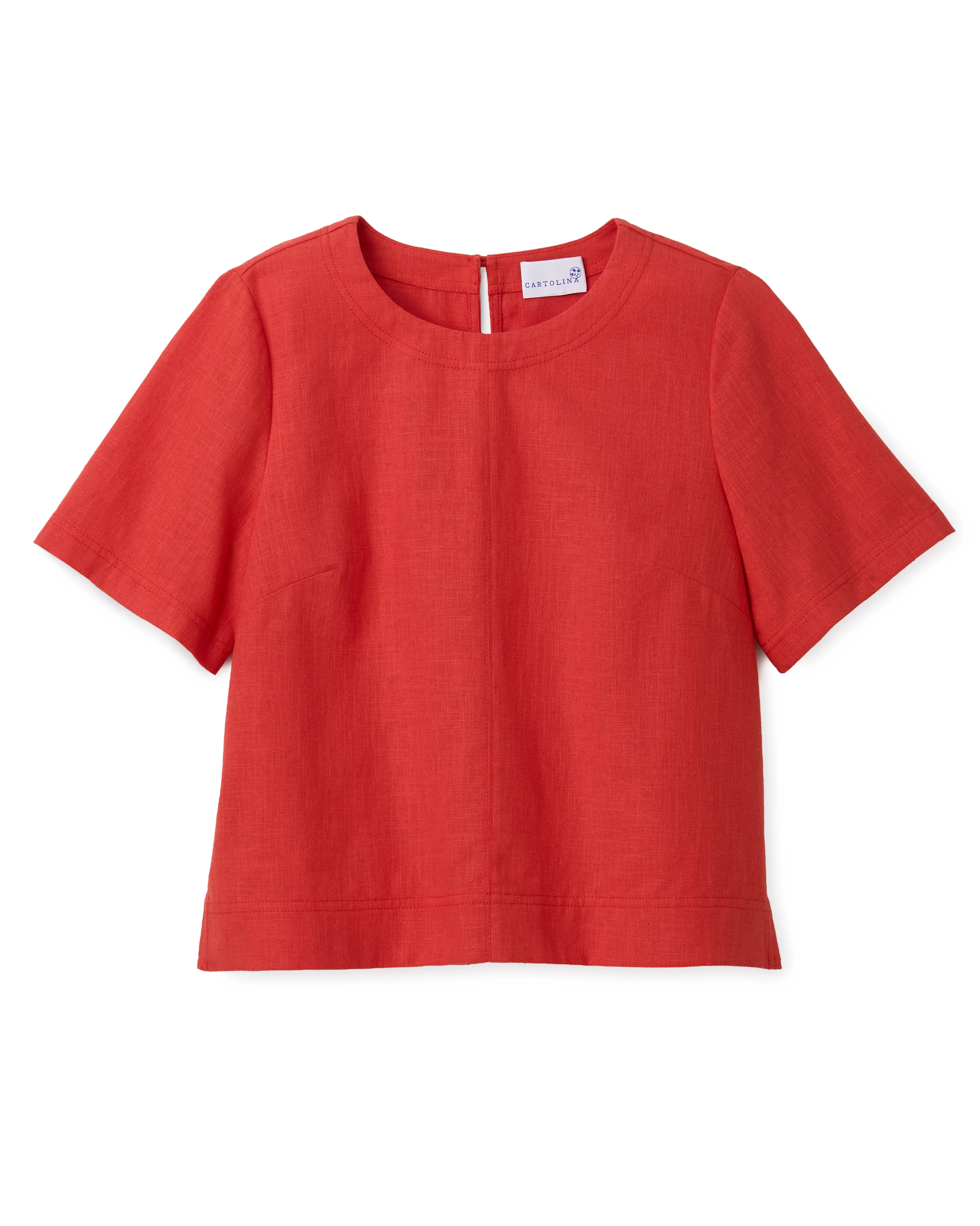 Chloe Top in Poppy - Image 4