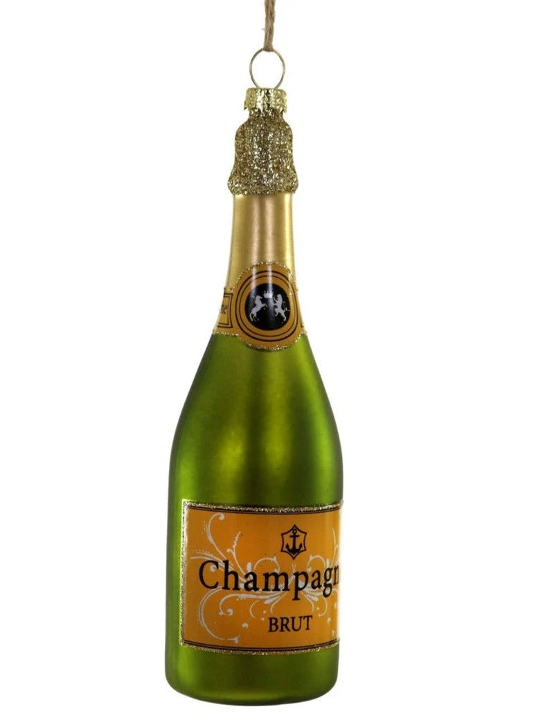 Sparkling Champagne Ornament