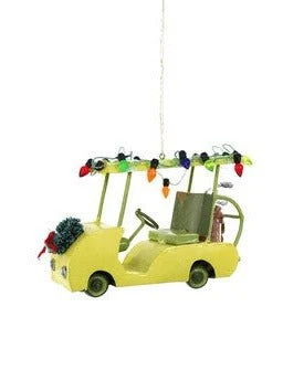 Vintage Golf Cart Ornament