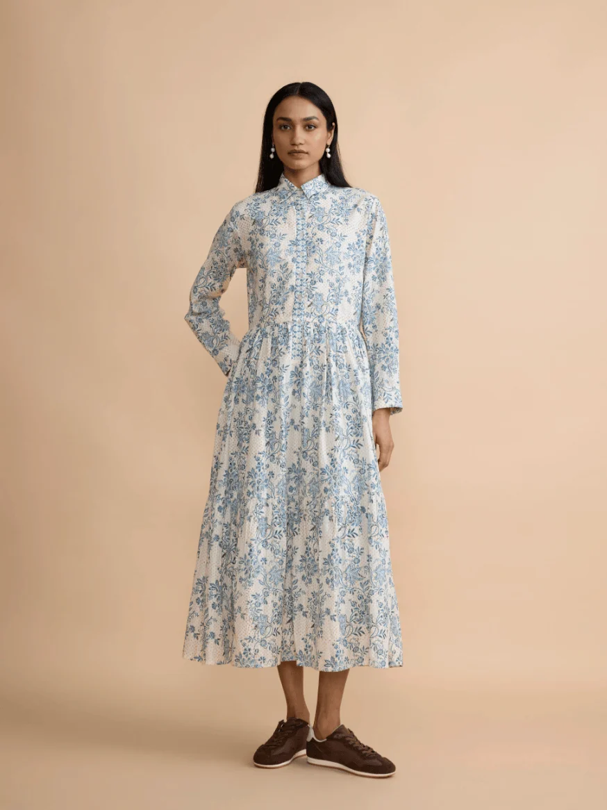 Dakota Dress in Chintz Trail