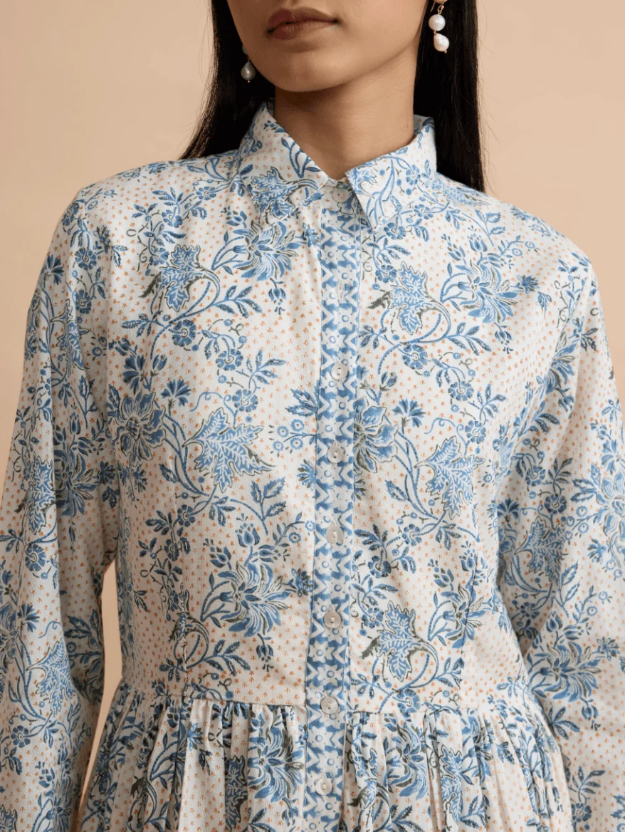 Dakota Dress in Chintz Trail - Image 2