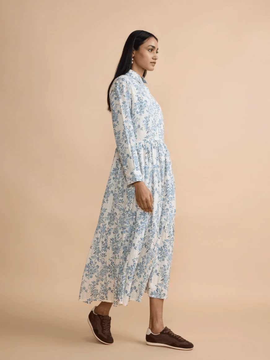 Dakota Dress in Chintz Trail - Image 3