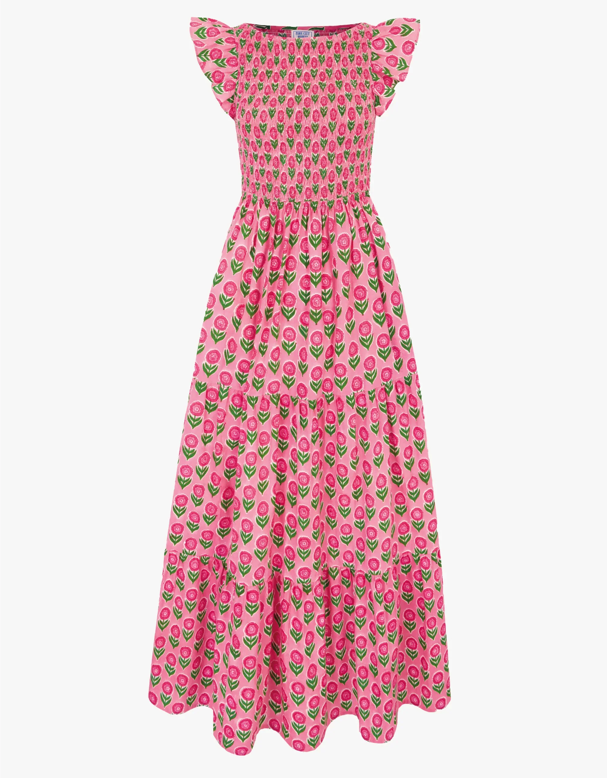 David Bowie Dress in Marigold Blush - Image 6