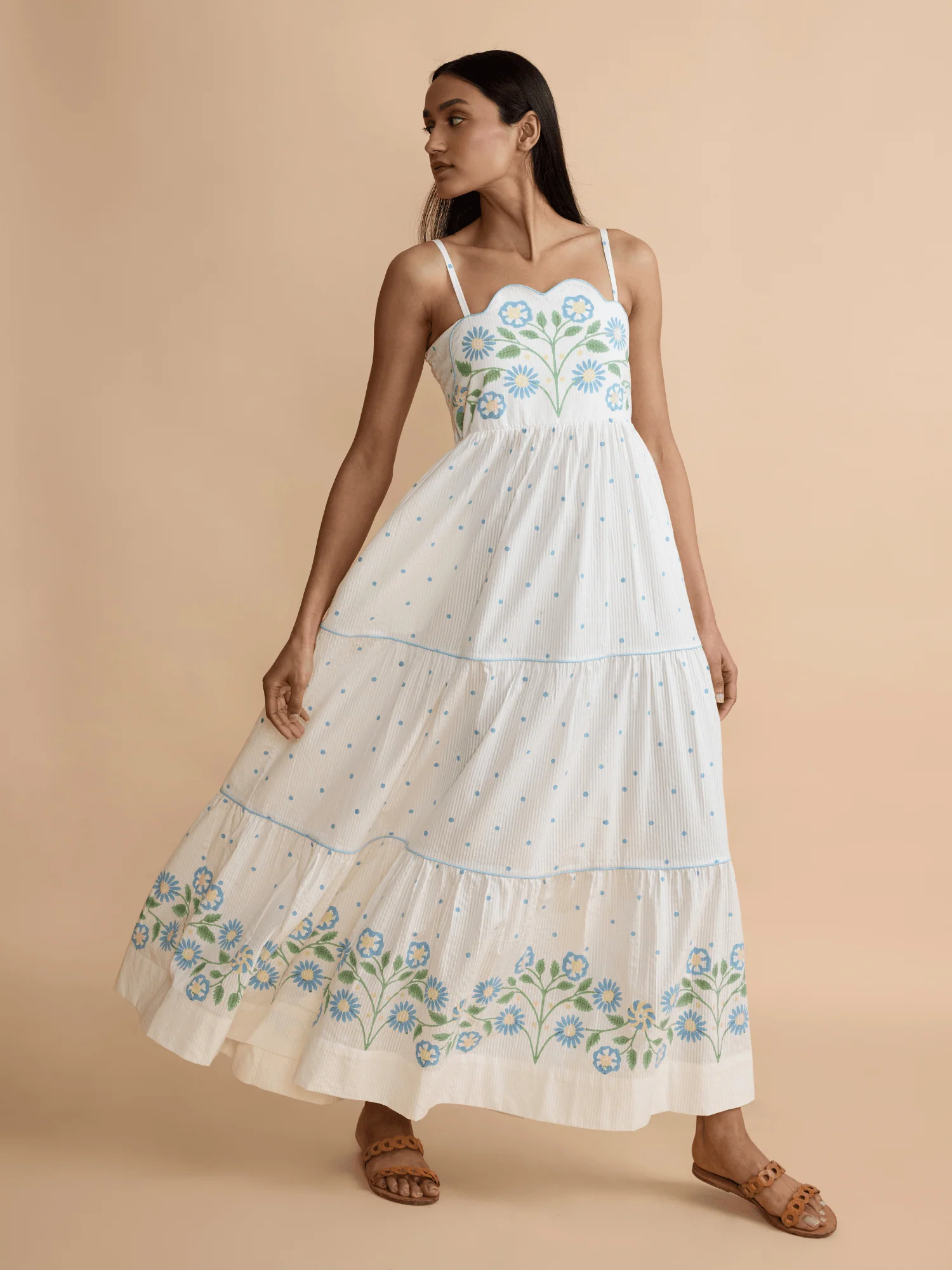 De Milo Dress in Mid Summer - Image 2