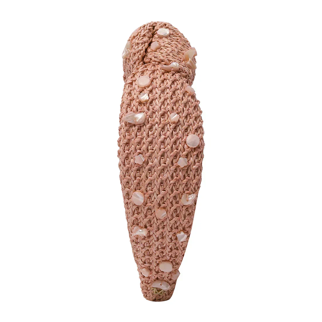 Alba Pearl Headband in Pink - Image 2