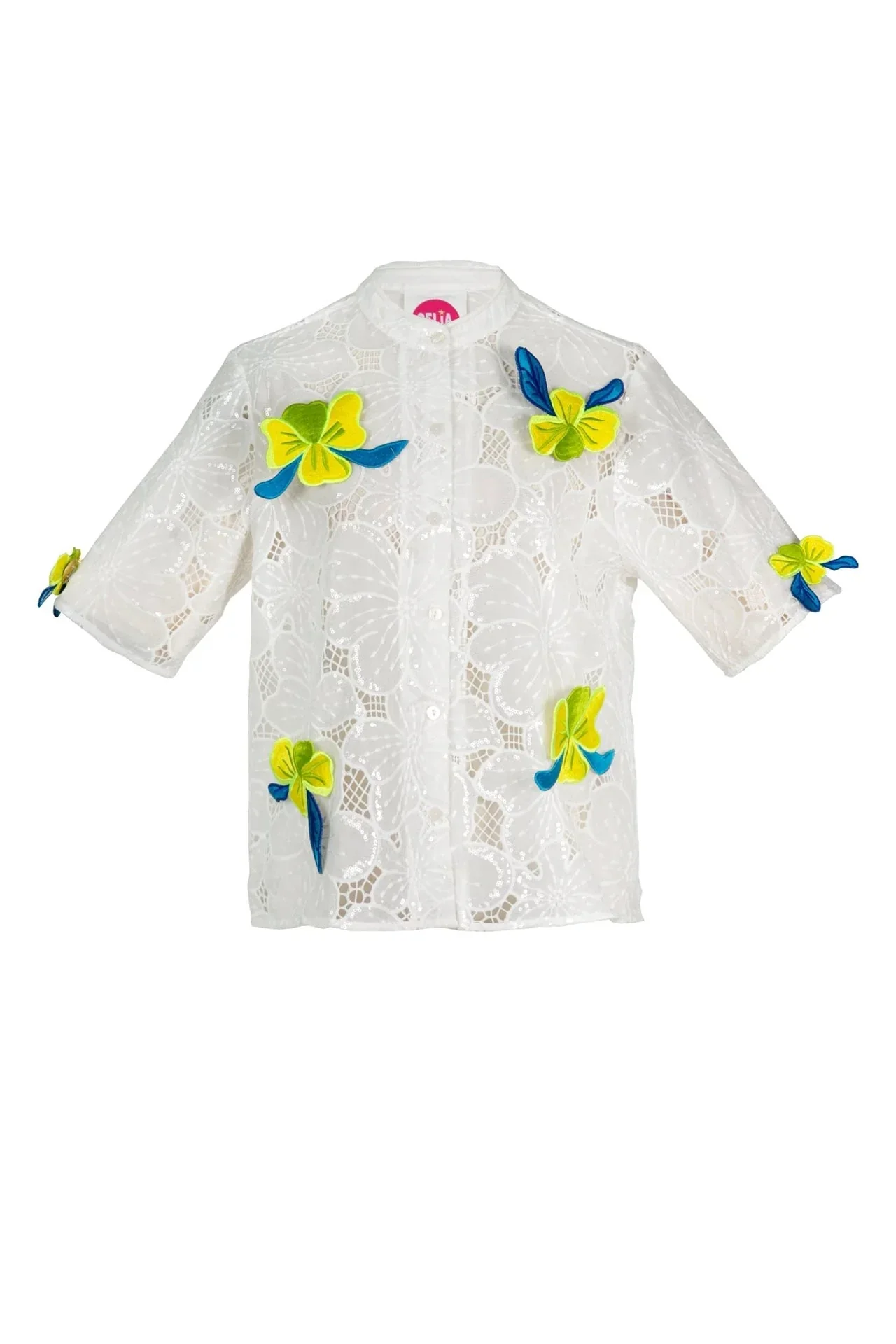 Durian Top in White - Image 5