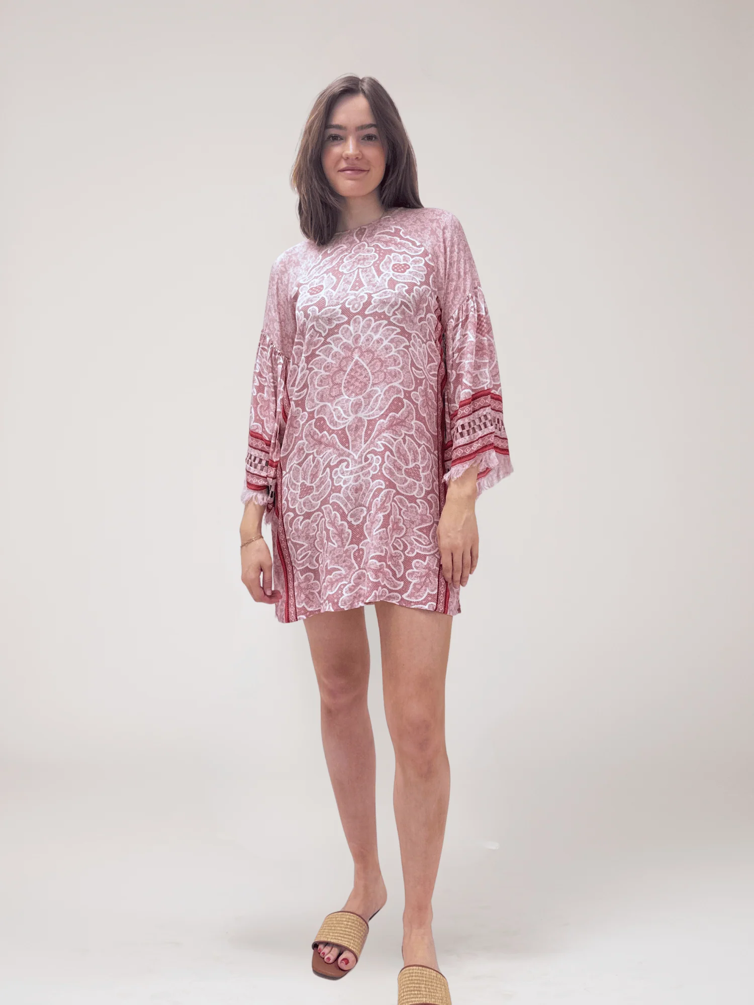 Elespeth Dress in Red