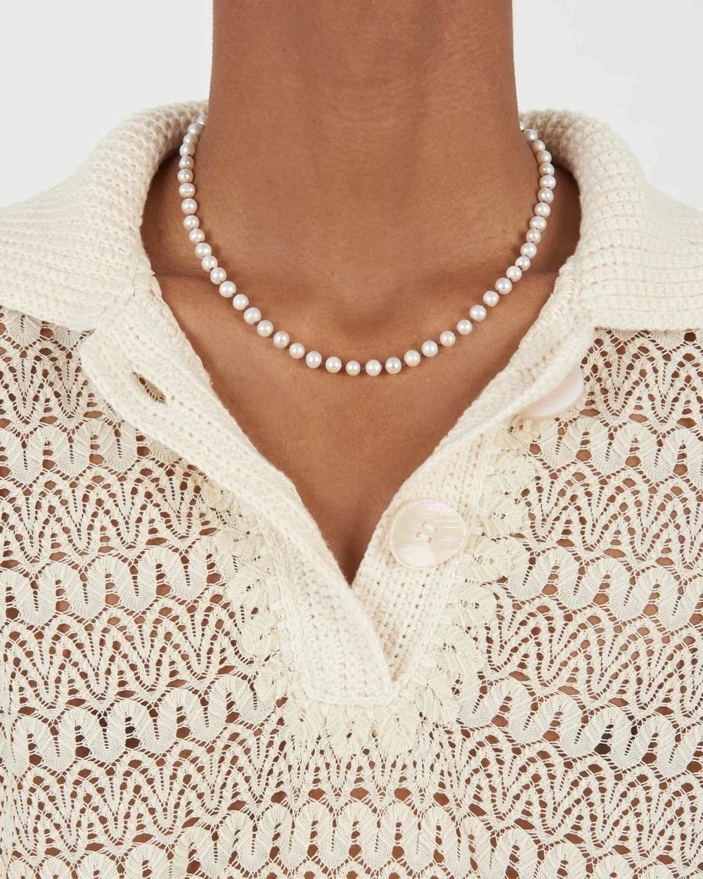 Custom Charleston Bastain Necklace in Brown - Image 3
