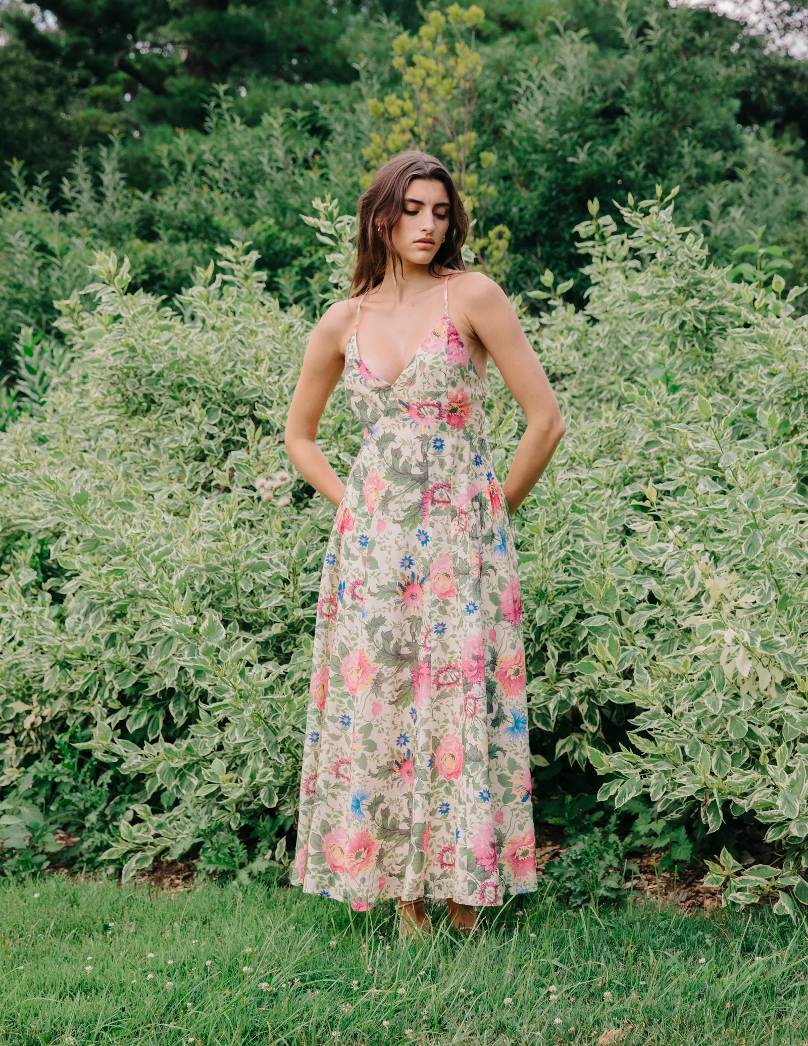 Fiorella Maxi Dress in Milla Floral Print - Image 3