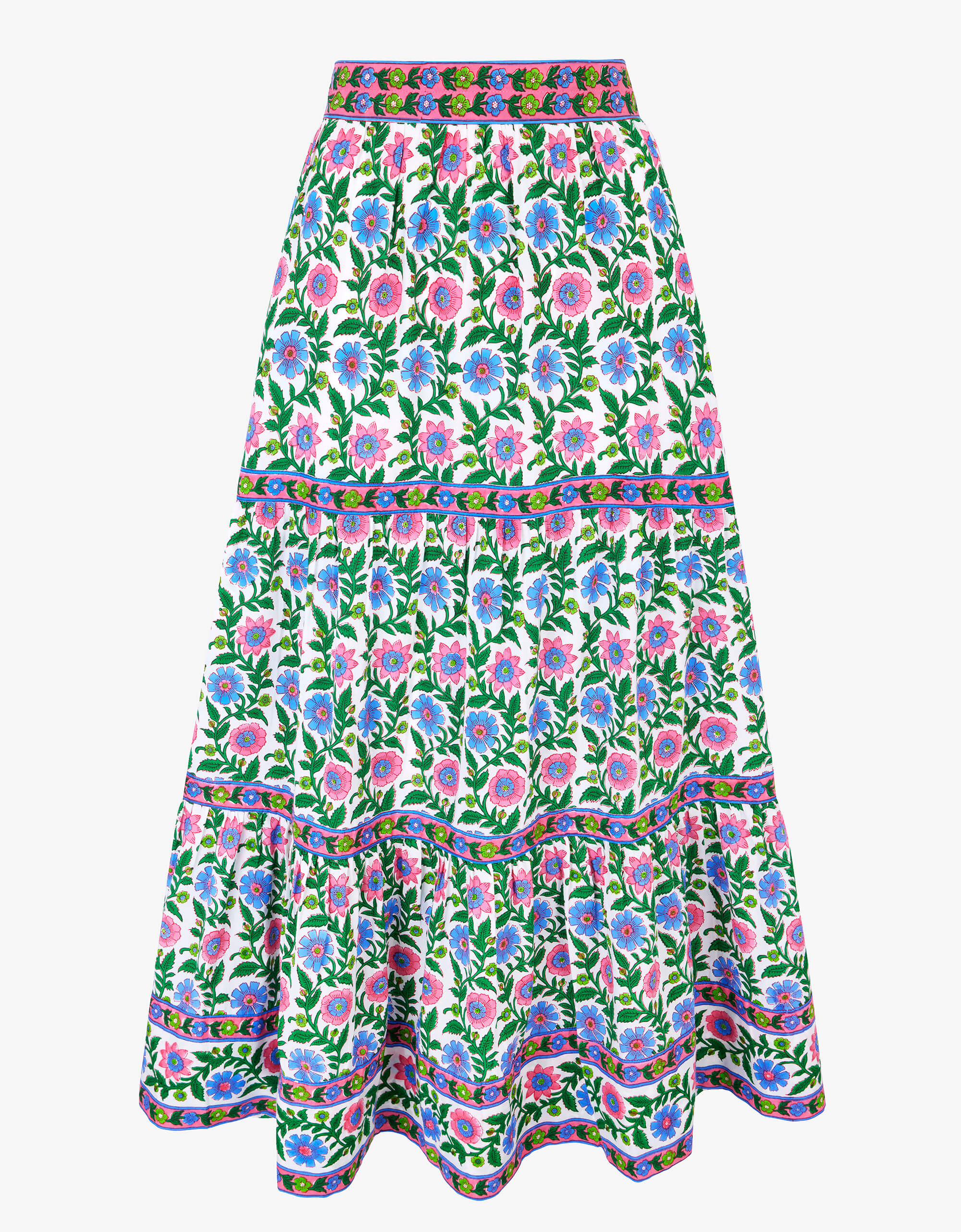 Fleur Skirt in Folk Border - Image 6