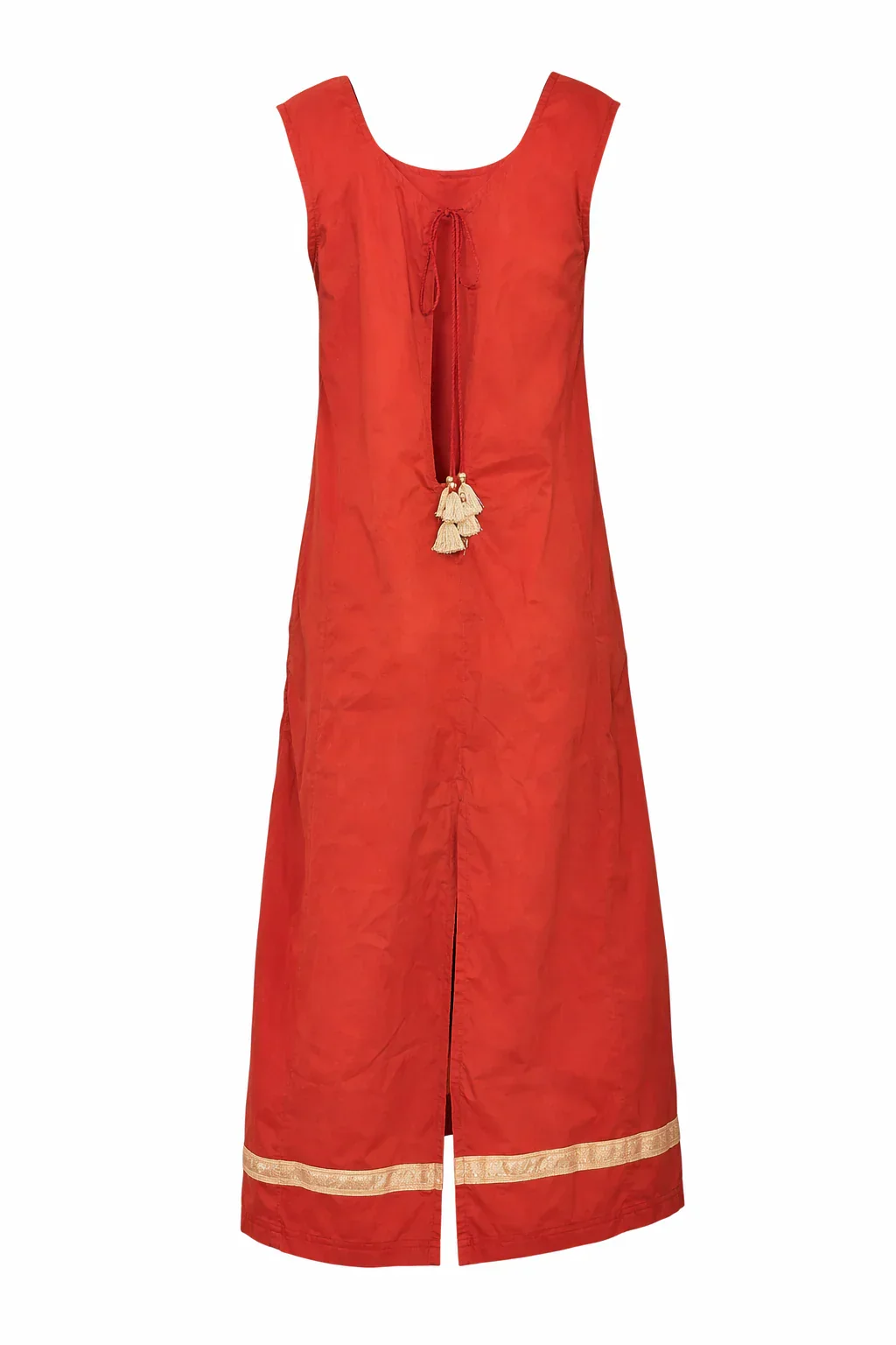 Florentine Long Dress in Oaxaca Raffia - Image 5