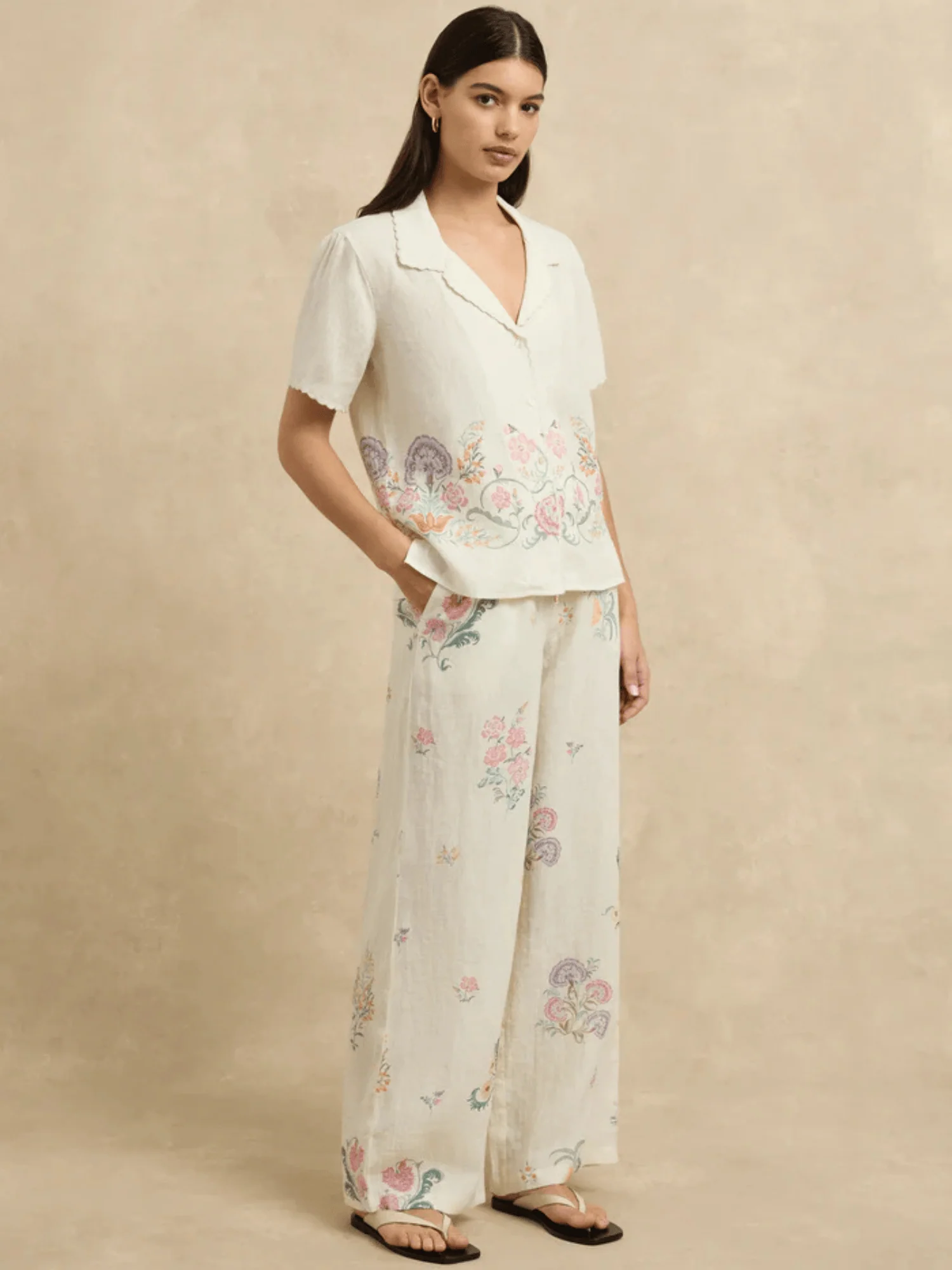 Florentine Pant in Parlour Floral - Image 2
