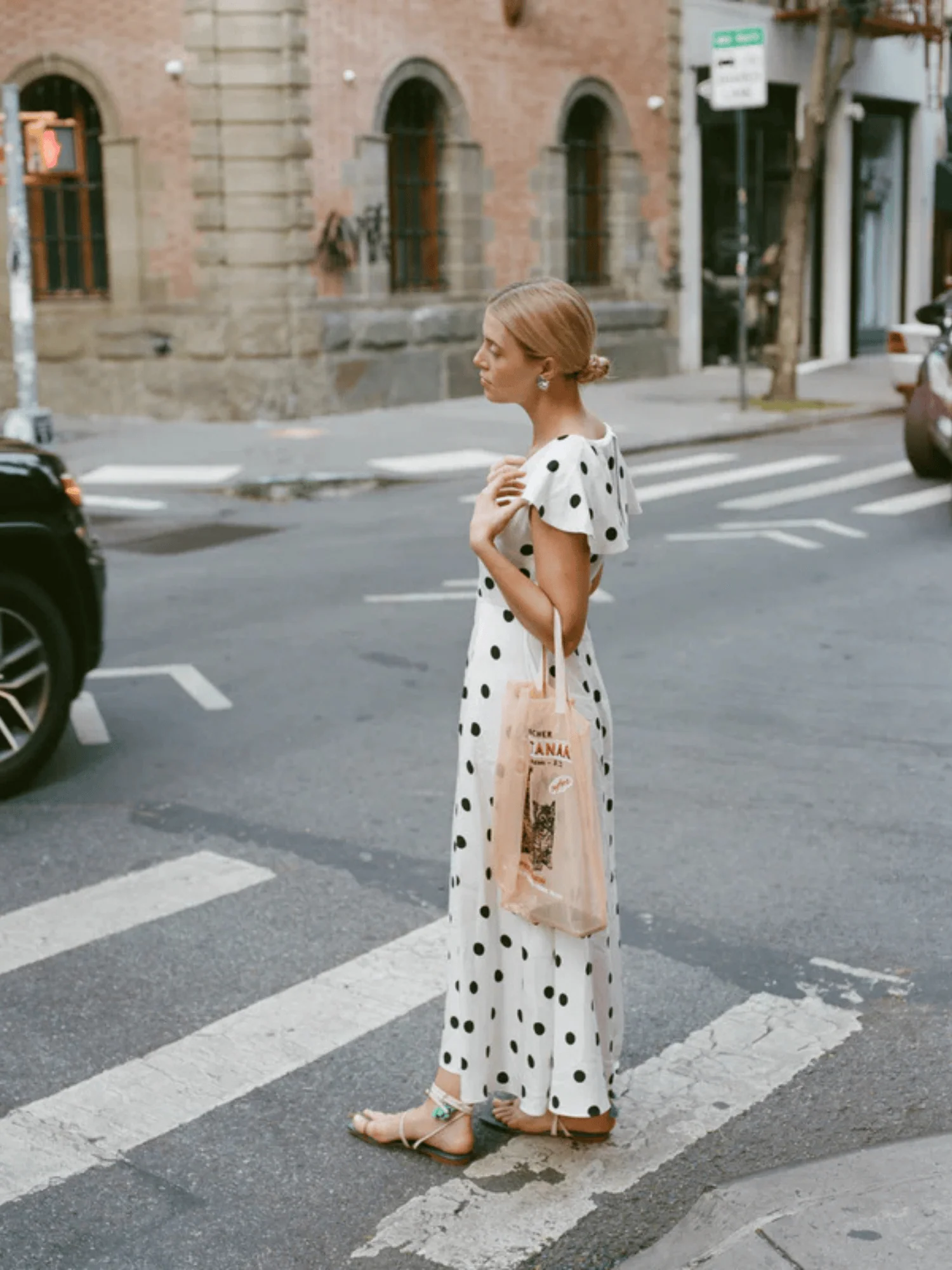 Fox Polka Dot Dress - Image 3
