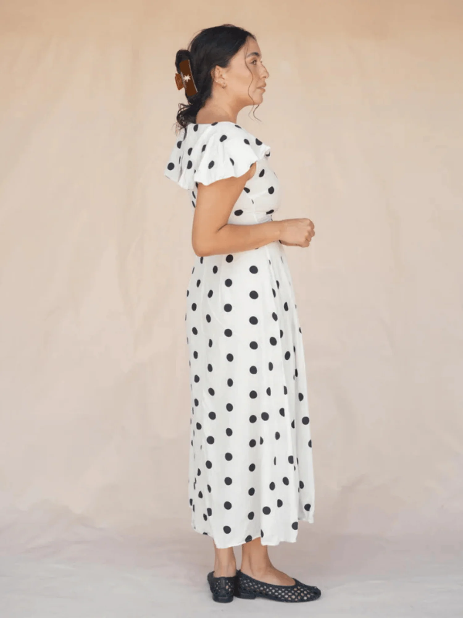 Fox Polka Dot Dress - Image 6