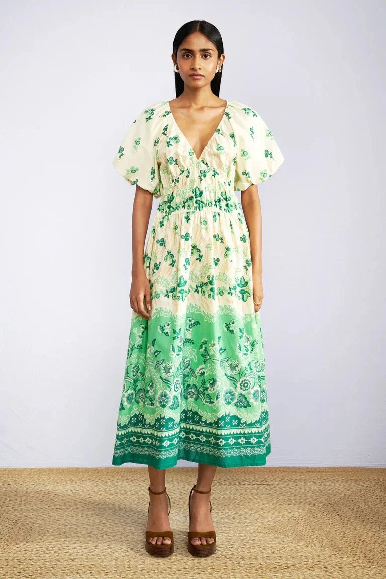 Francesca Dress in Wanderlust Jade - Image 5