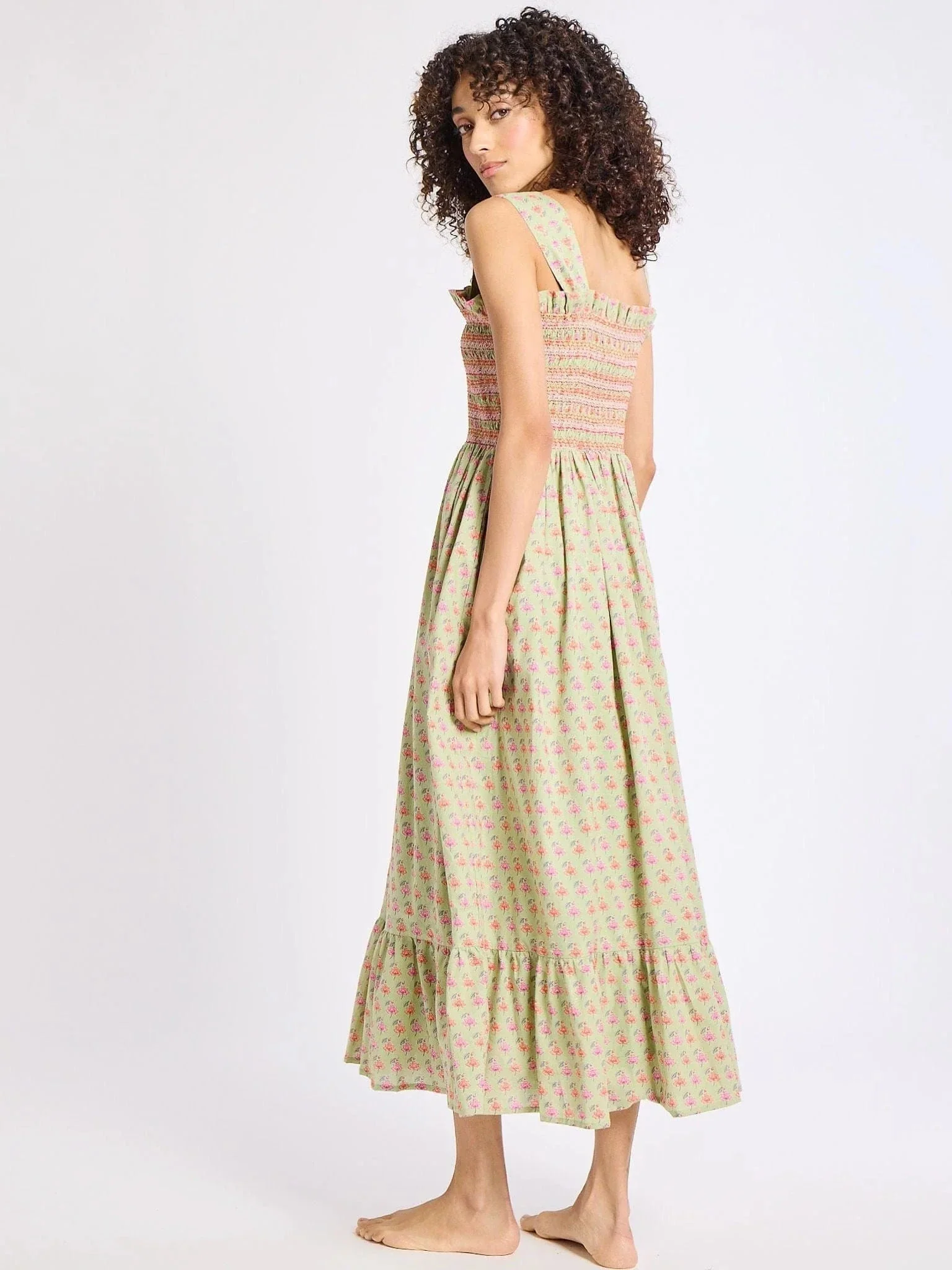 Garden Dress in Tulip Print - Image 4
