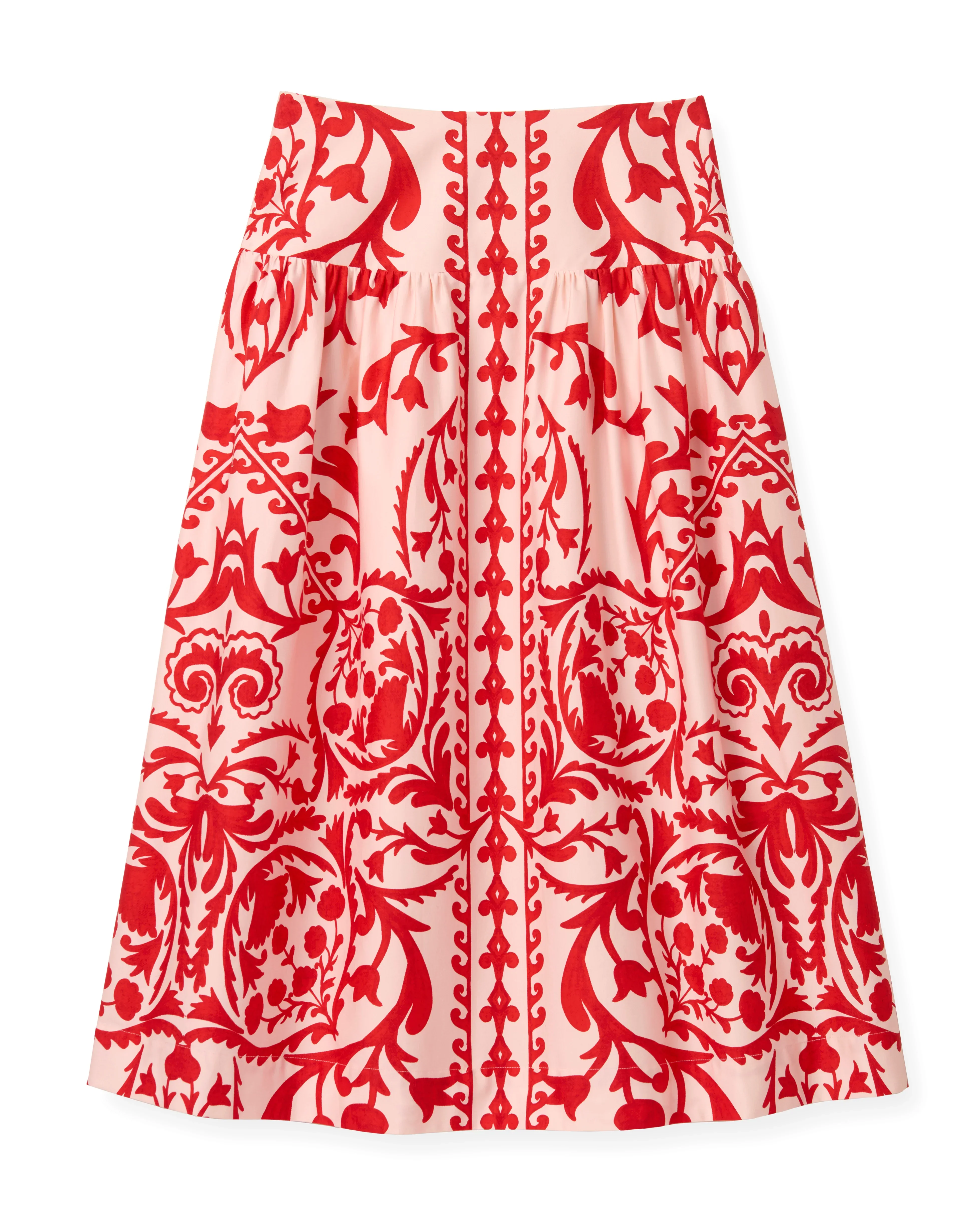 Georgia Skirt in Poppy Faraway Print - Image 3