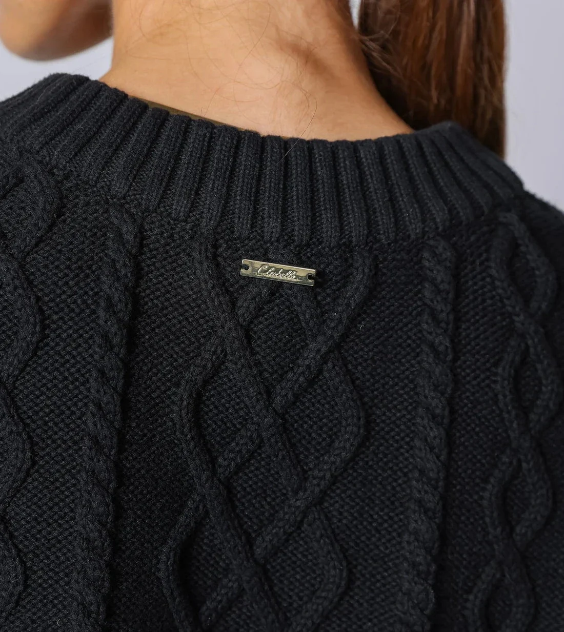 Gigi Sweater Vest in Black - Image 5