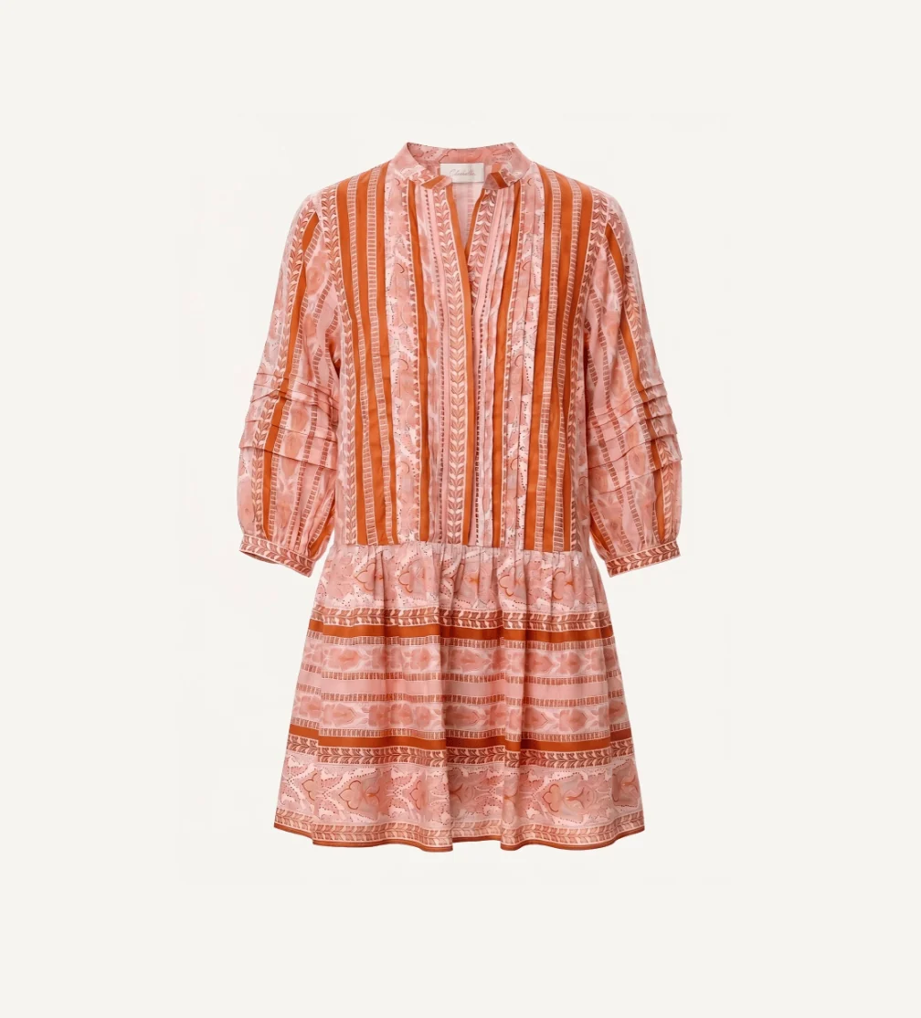 Ines Mini Dress in Miramar Print - Image 4