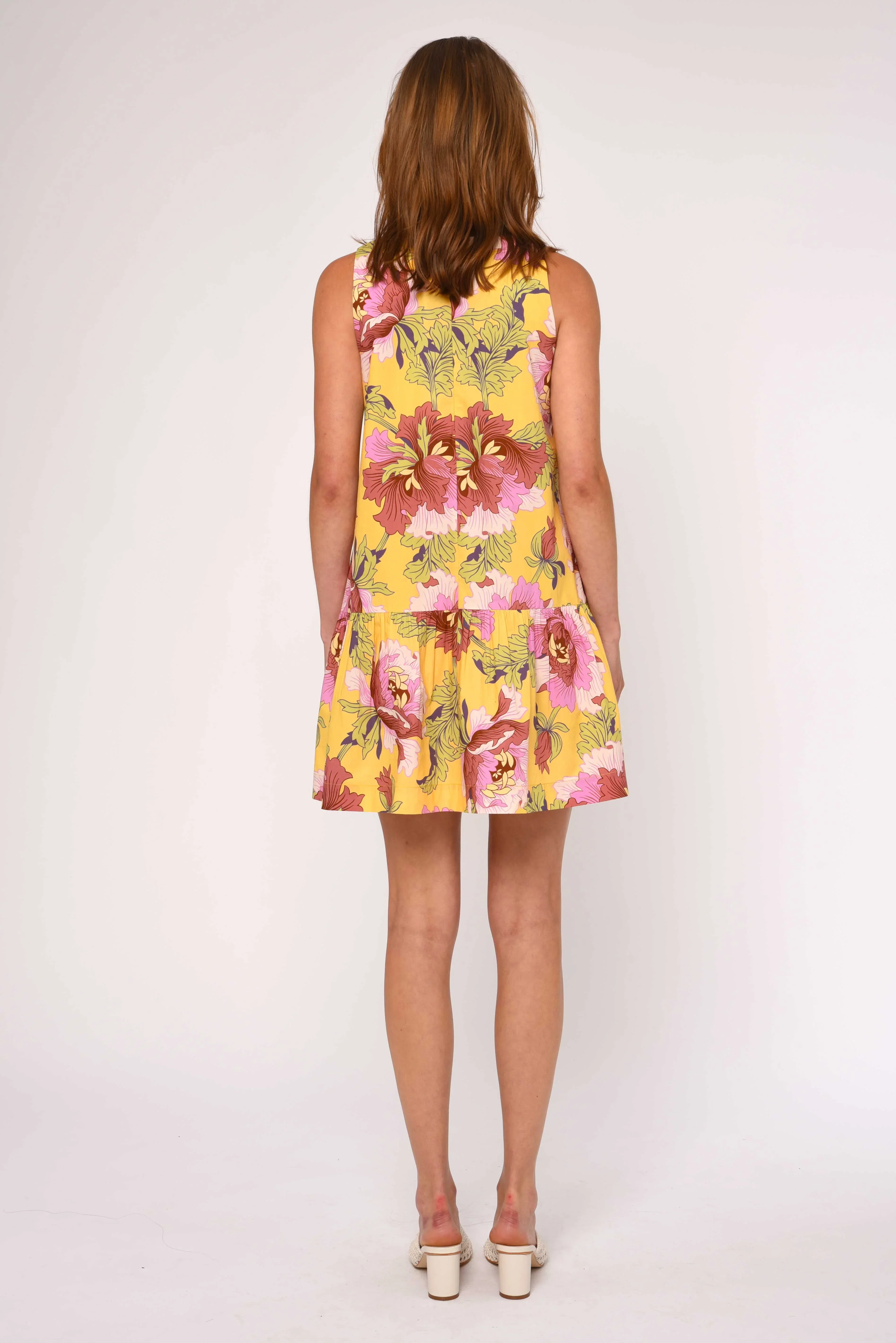 Jasmyn Mini Dress in Modern Dandy Liberty Print - Image 3