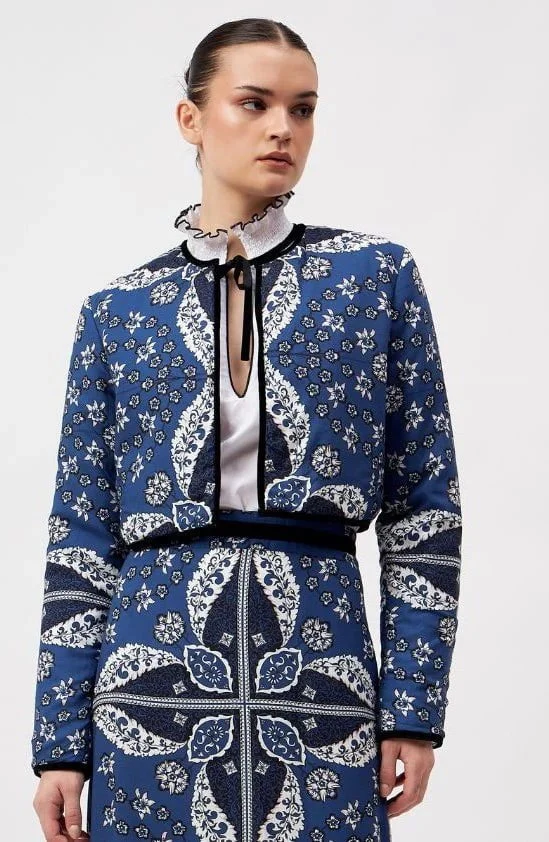 Joan Reversible Jacket in Bahia Blue - Image 3