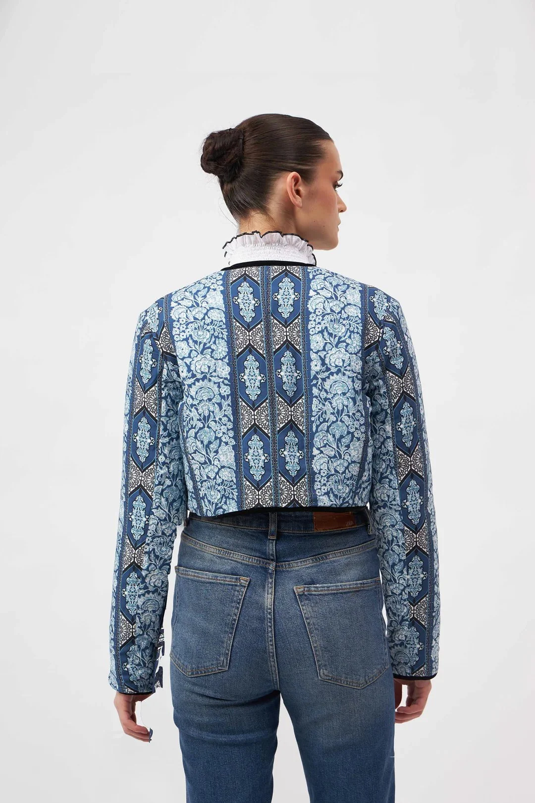 Joan Reversible Jacket in Bahia Blue - Image 6