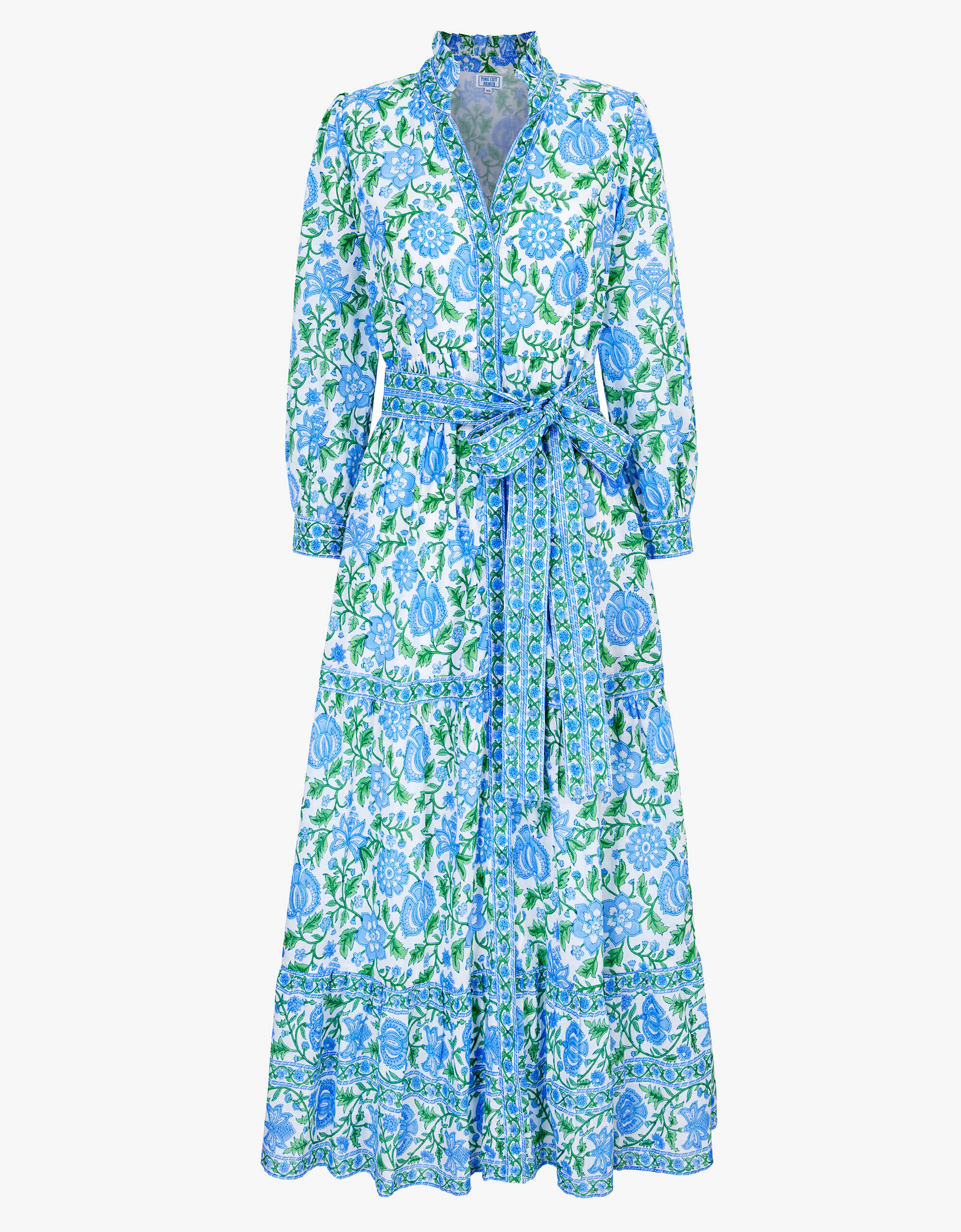 Kerala Dress in Meadow Chintz - Image 5