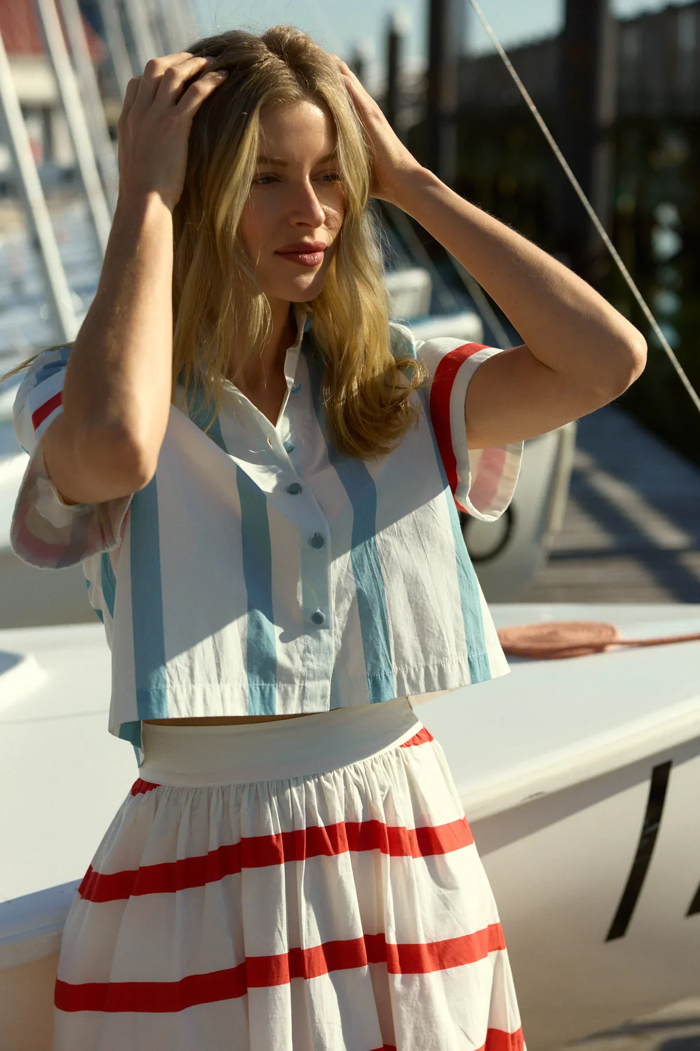 Kyle Shirt in Buoy Stripes - Image 3
