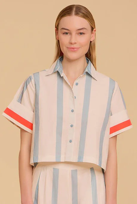 Kyle Shirt in Buoy Stripes - Image 4