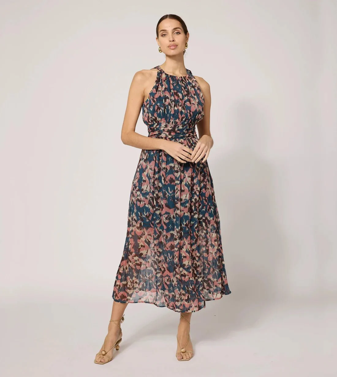 Leia Ankle Dress in Le Jules - Image 3