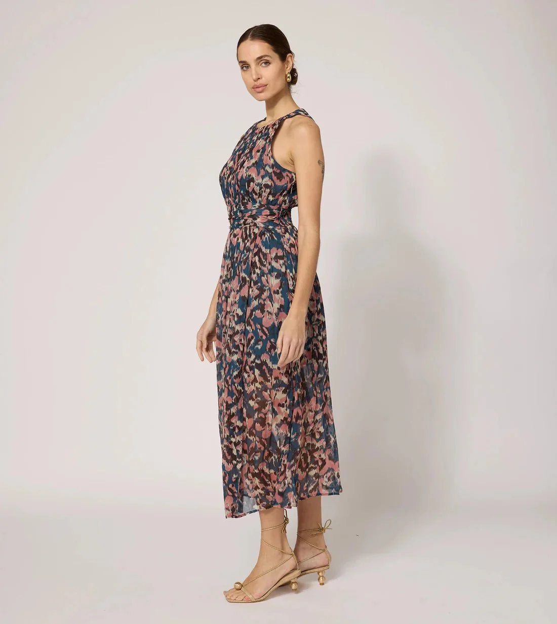 Leia Ankle Dress in Le Jules - Image 4