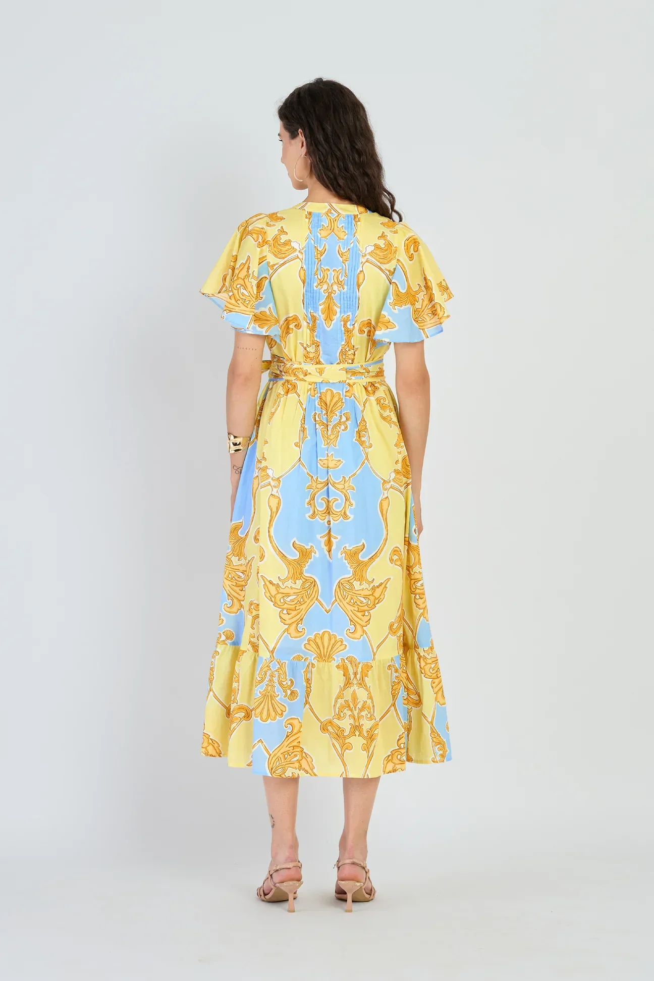 Leni Dress in Sirens Sky - Image 5