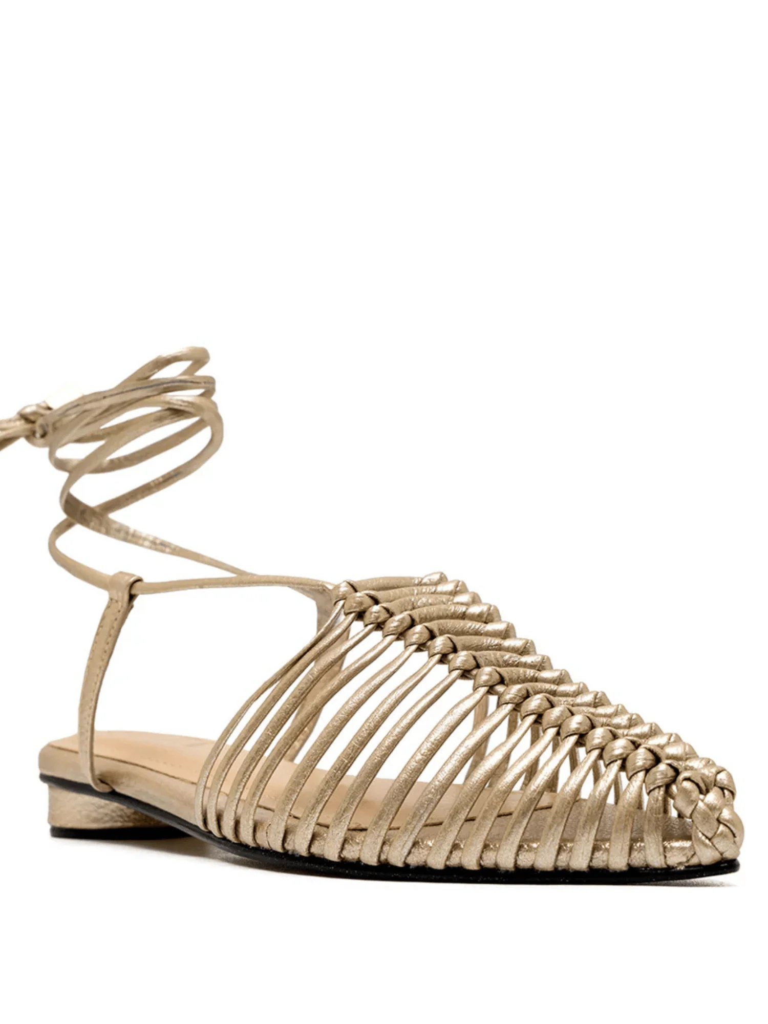 Letha Gold Sandals - Image 3