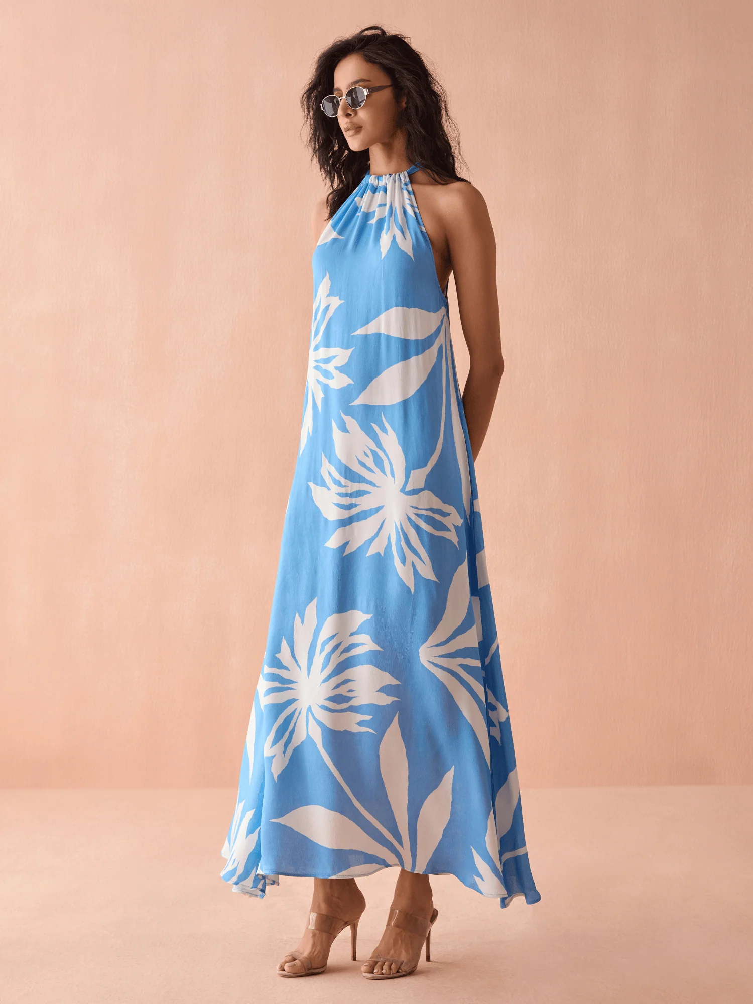 Lyra Maxi Dress in Dana Sky Dansky