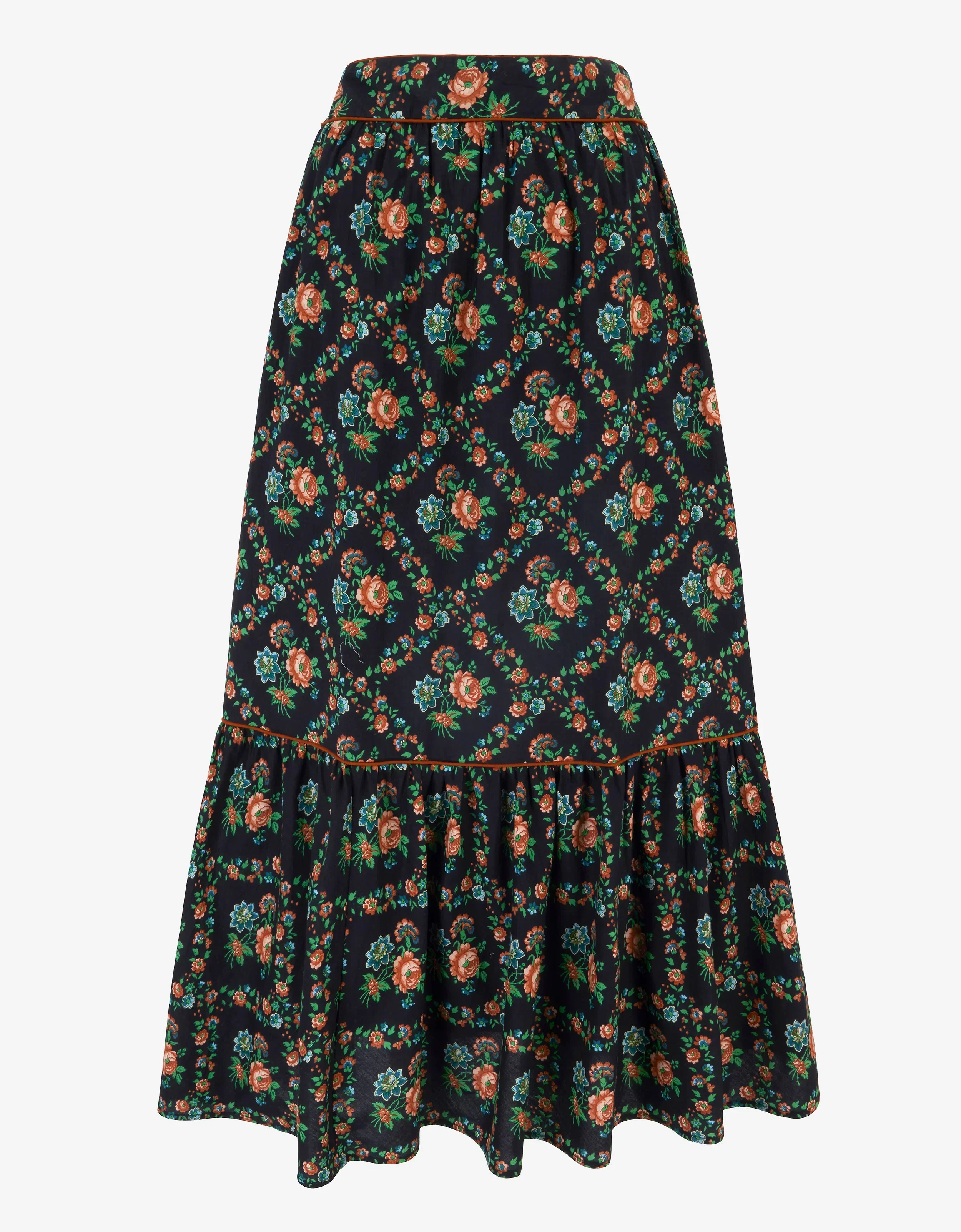 Mabel Skirt in Vintage Trellis - Image 7