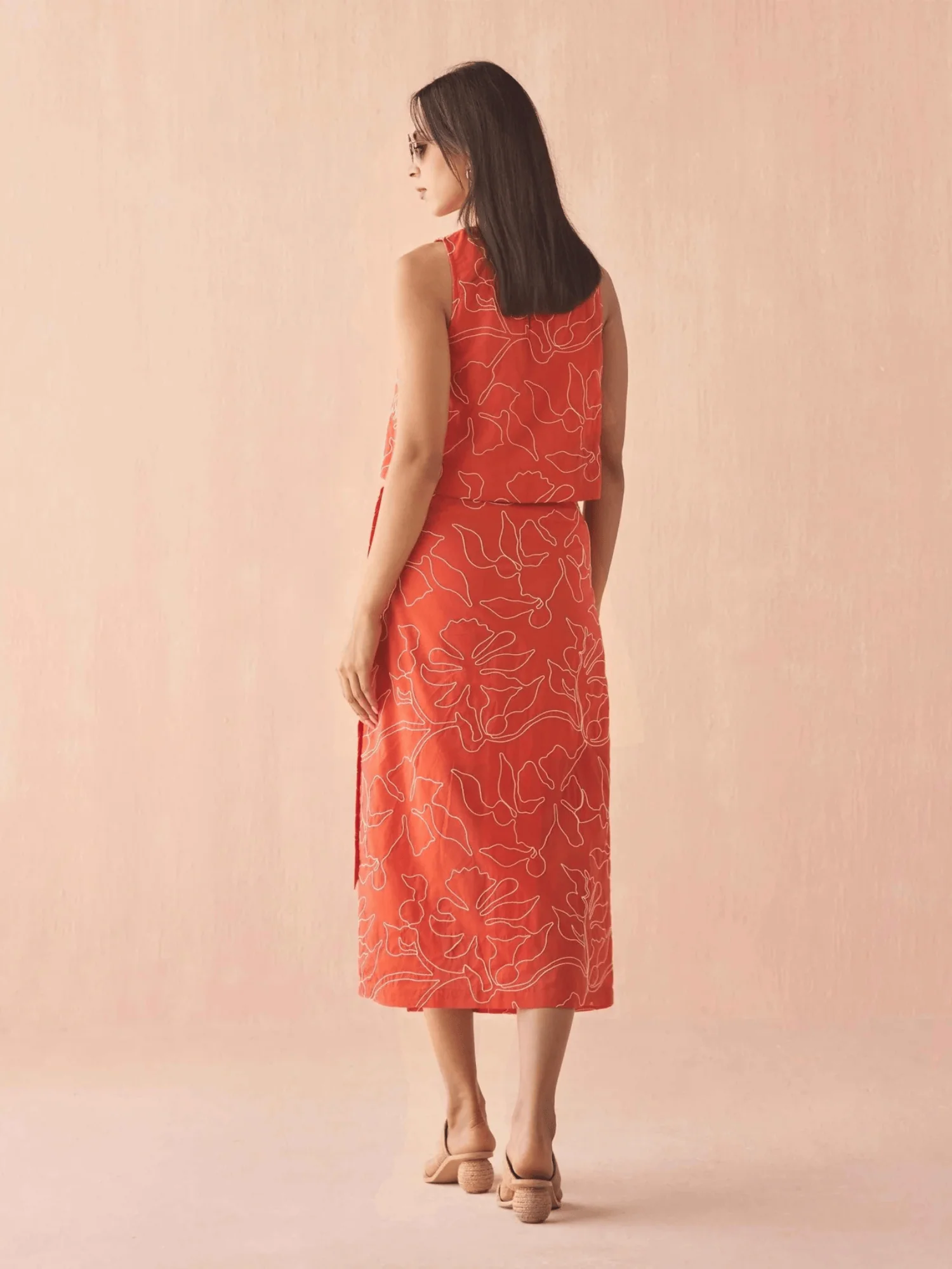 Maggie Tank in Uma Persimmon - Image 2